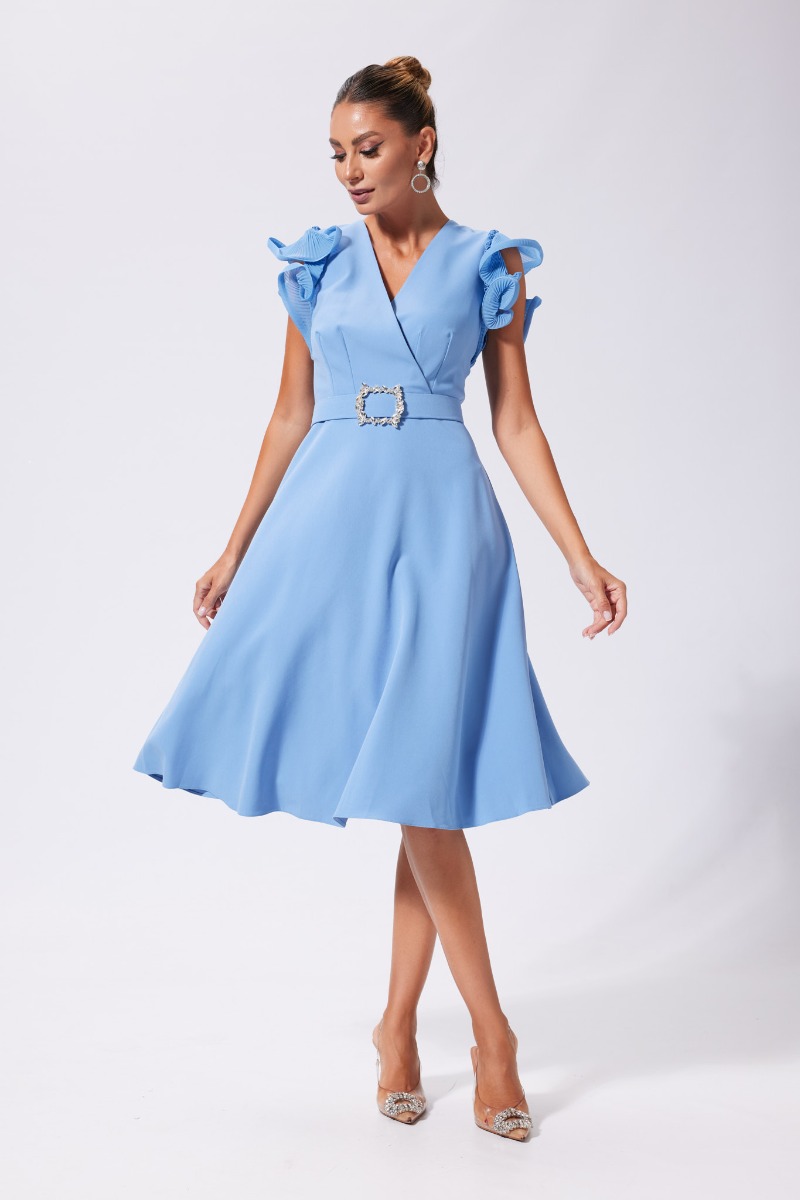 Rochie eleganta Rahela Albastra
