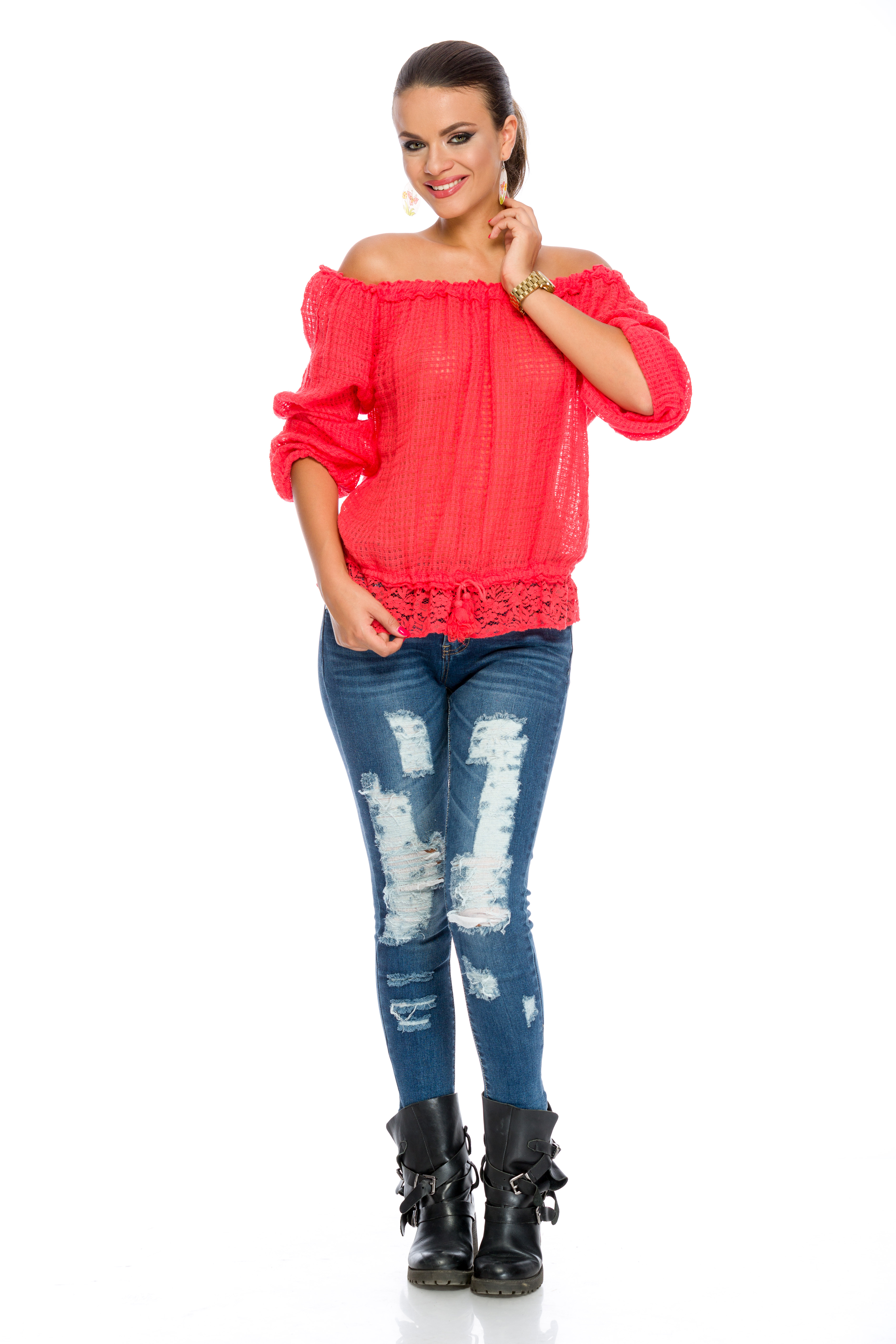 pantaloni kiss denim