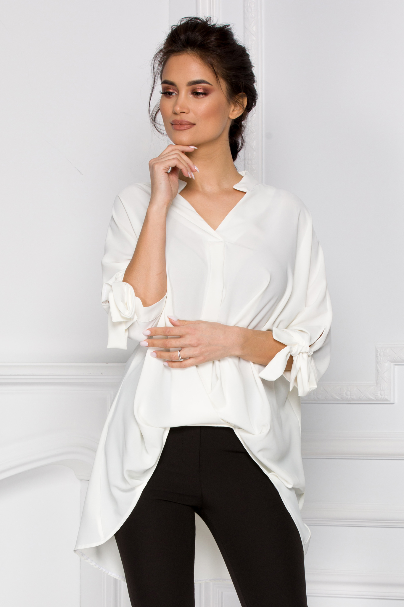 Bluza narya alba