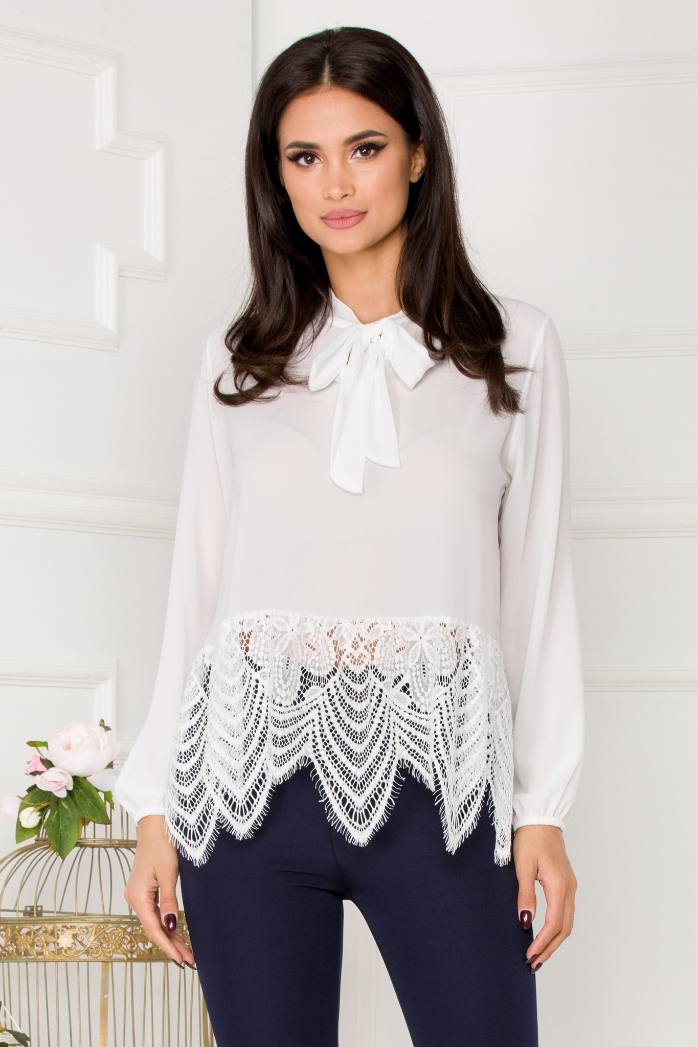 Bluza nika alba
