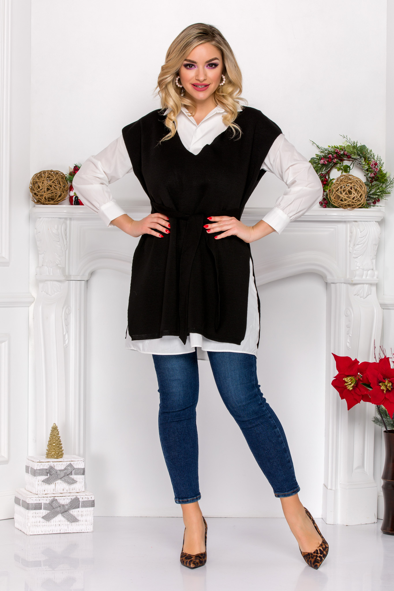Bluza brent neagra
