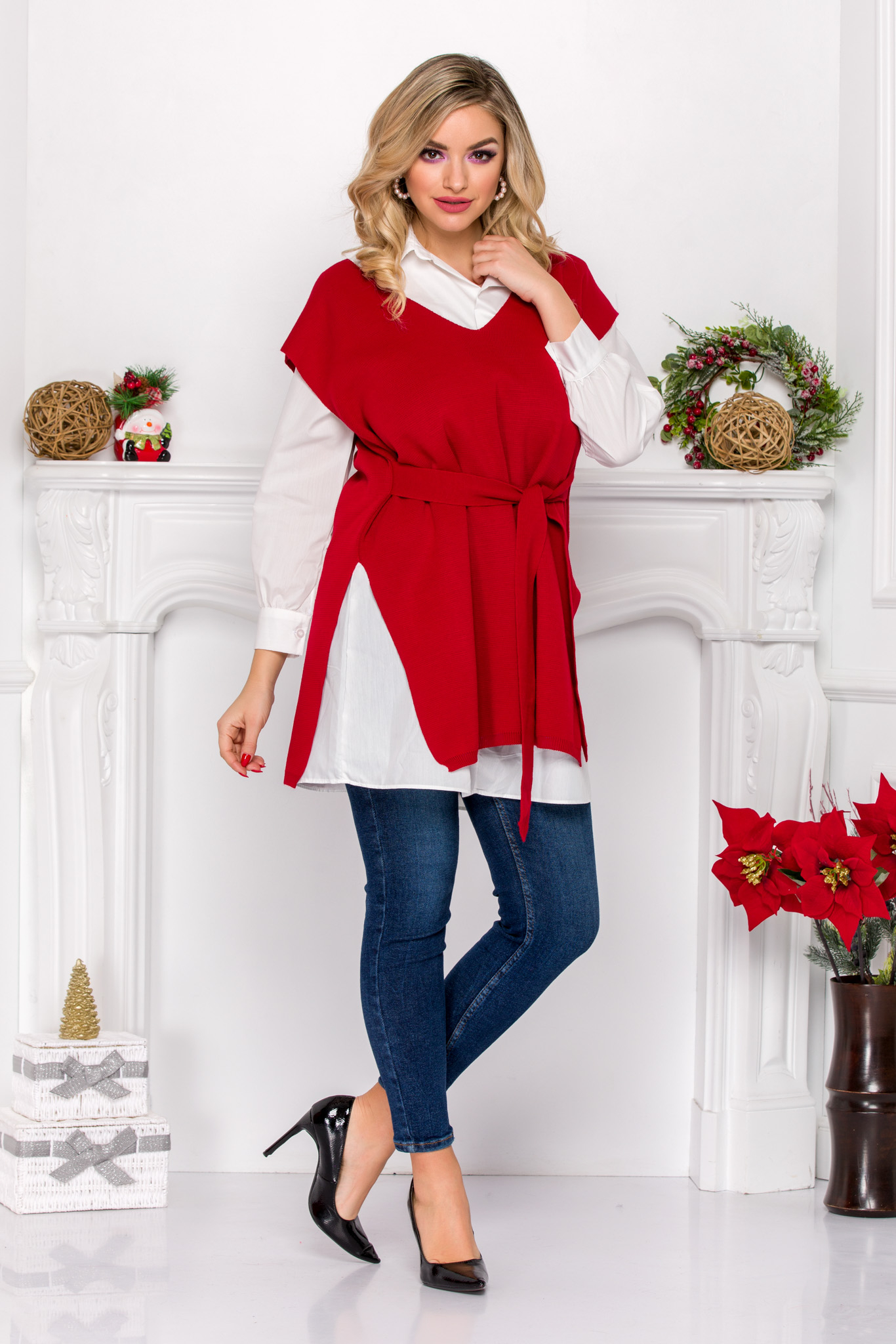 Bluza brent rosie