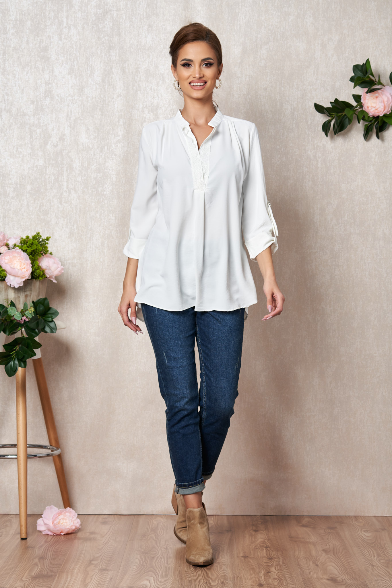 Bluza ellis alba