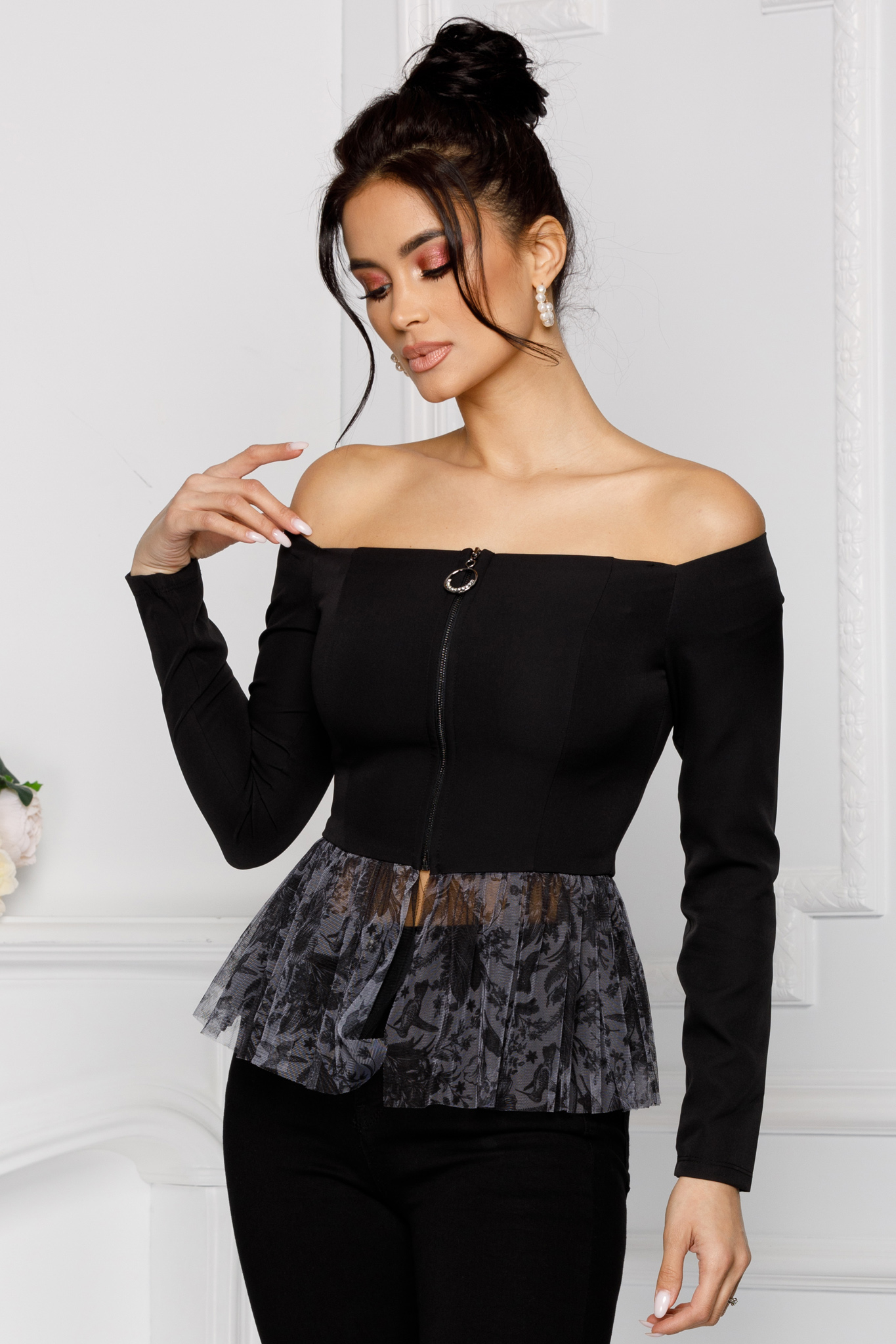 Bluza rina neagra