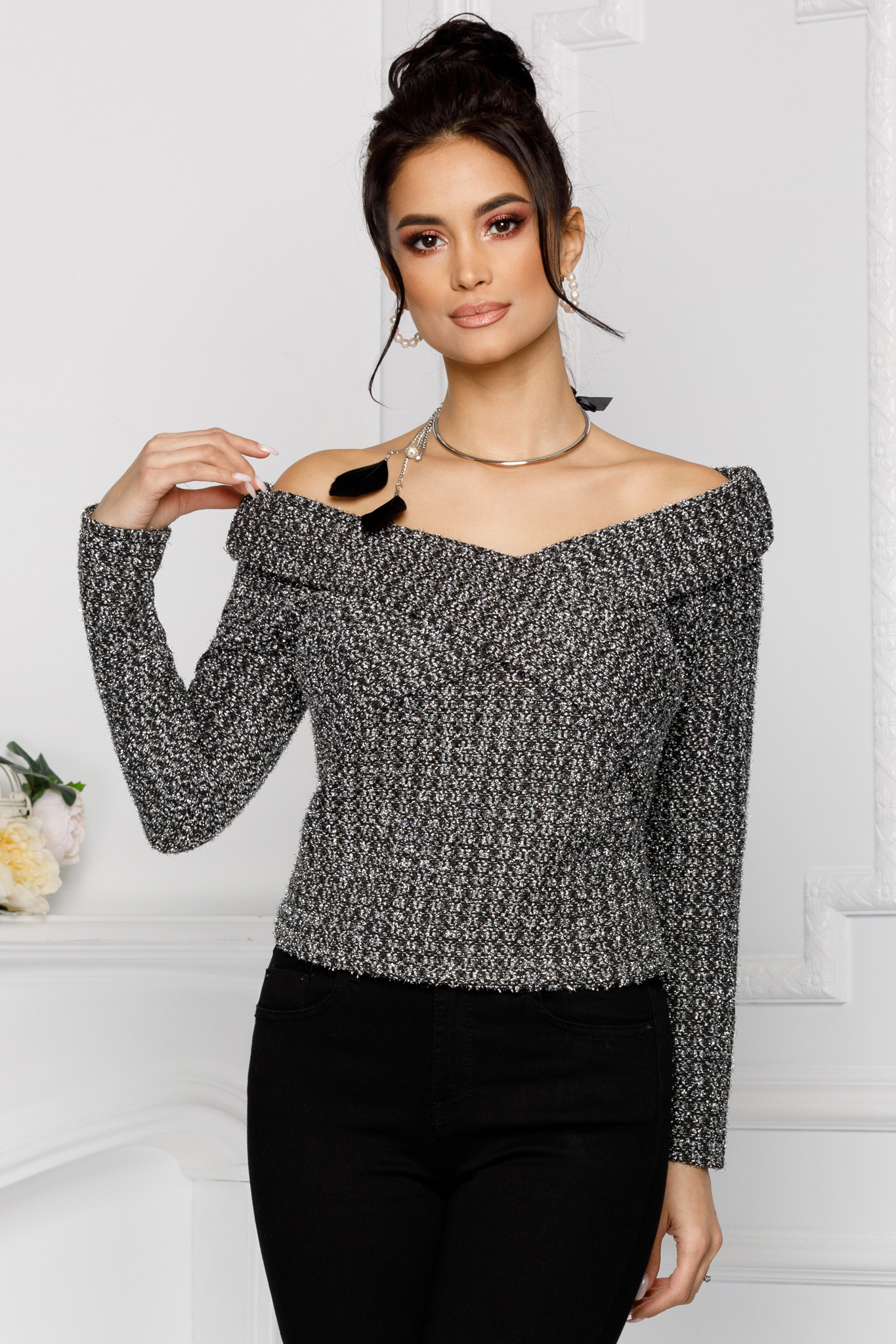 Bluza kenya bicolora