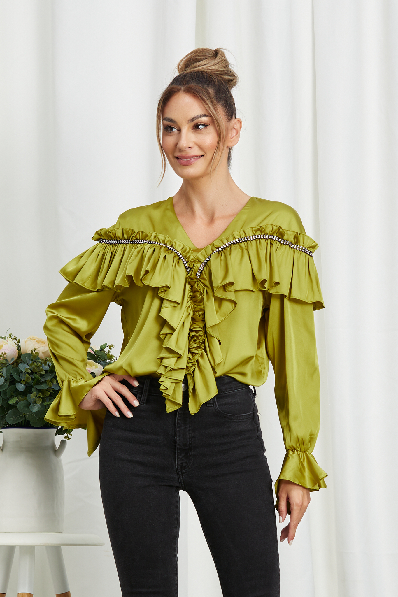 Bluza dya fistic