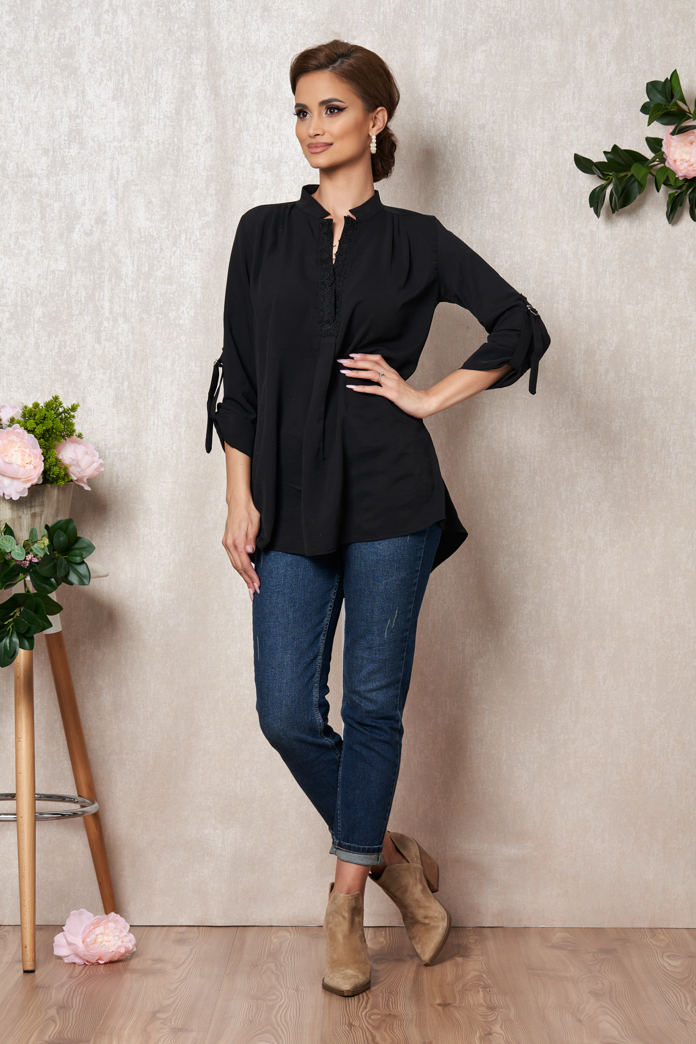 Bluza ellis neagra