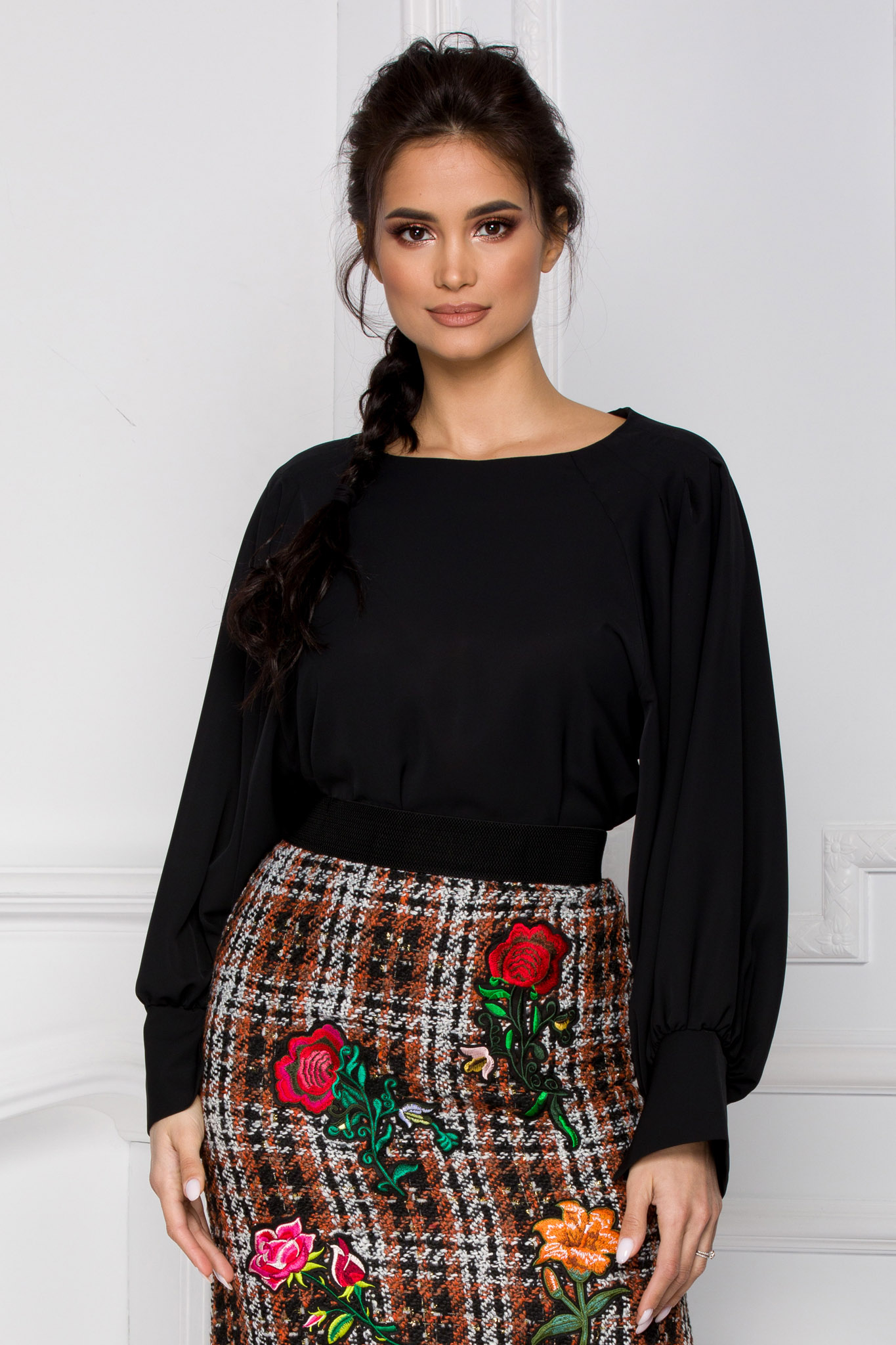 Bluza eronda neagra