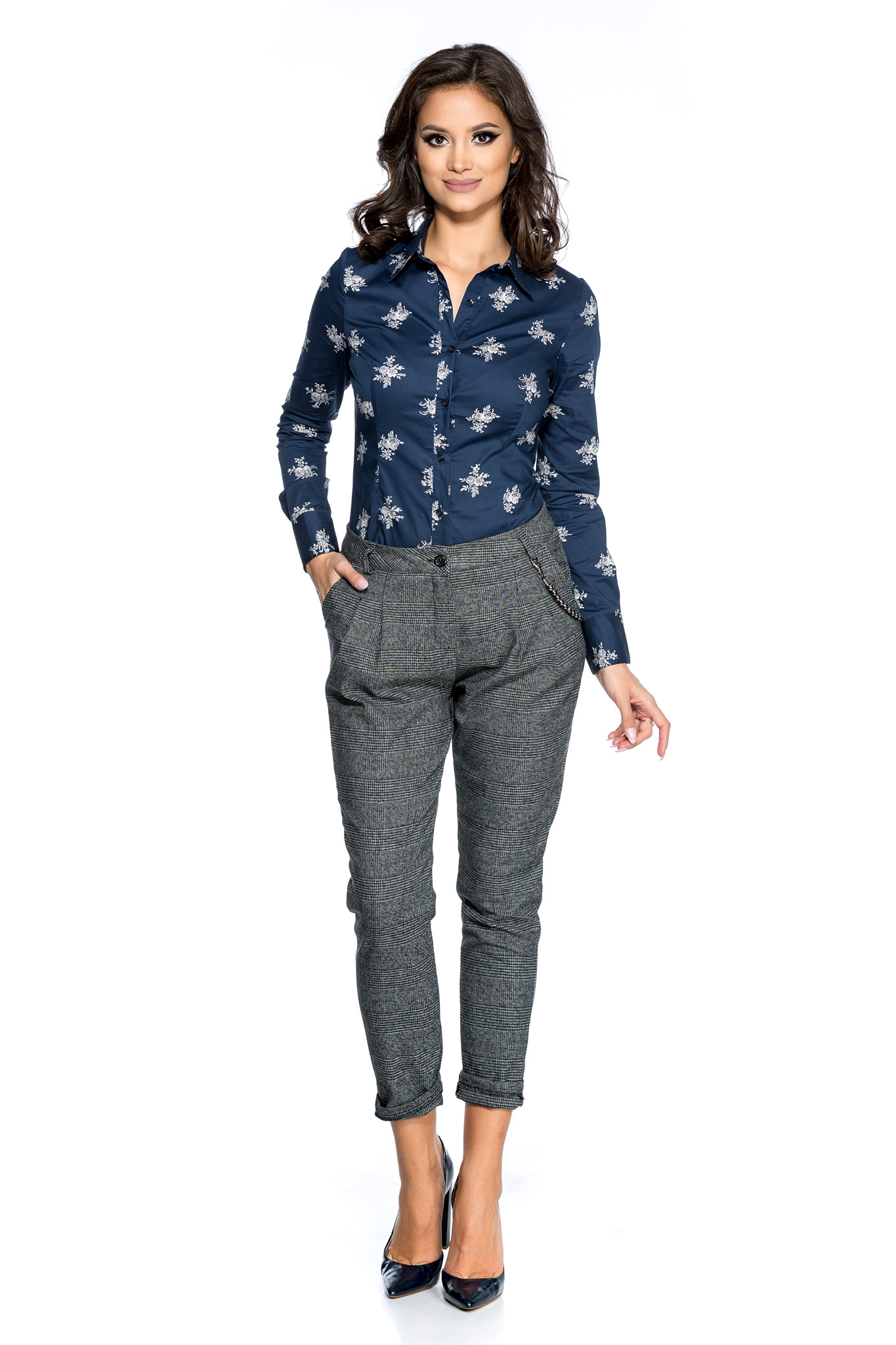 camasa florys bleumarin