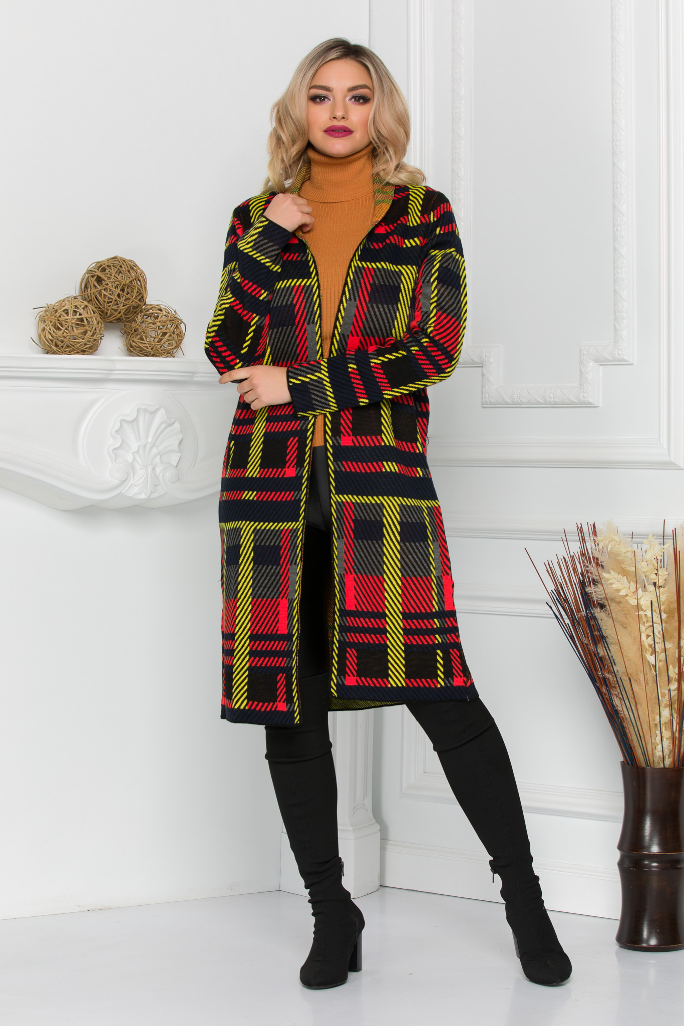 Cardigan Henry Corai
