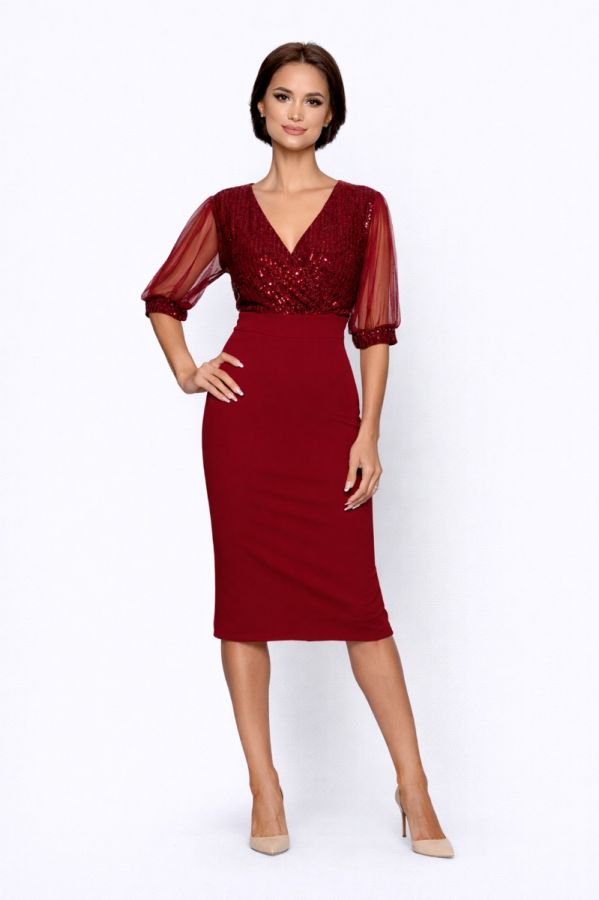 Rochie Pilar Bordo