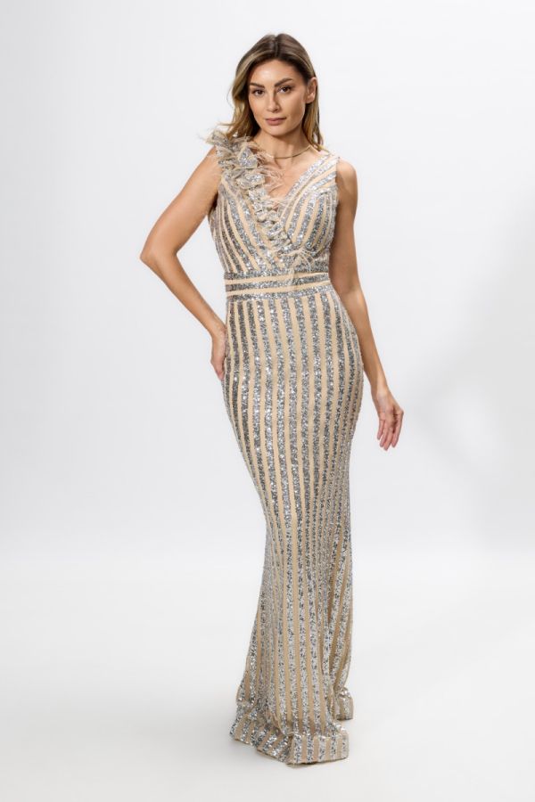 Rochie de ocazie Sumaya Nude