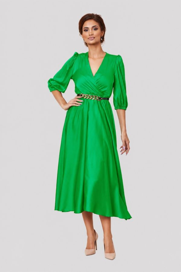 Rochie Yolanda Verde Deschis
