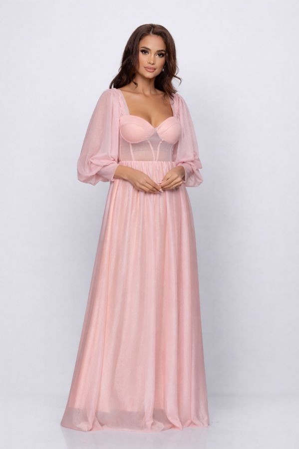 Rochie Louisiana Peach