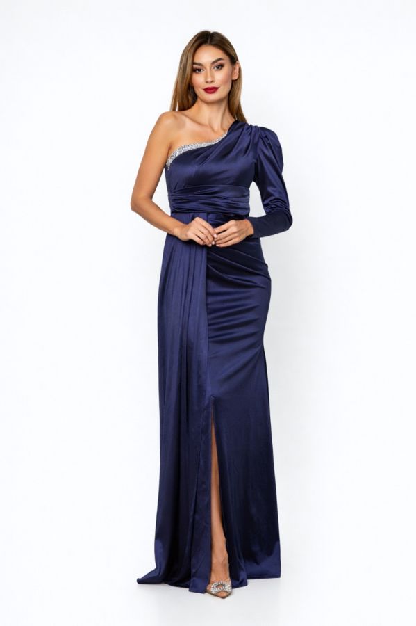 Rochie Regal Bleumarin