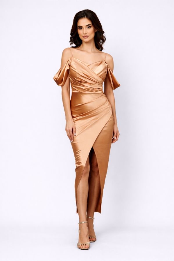 Rochie Vienesse Caramel
