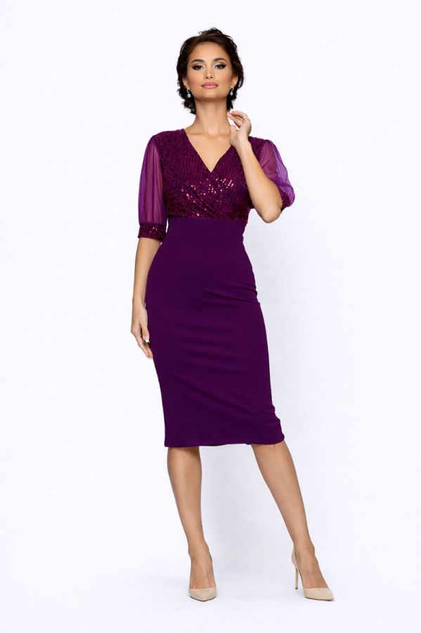 Rochie Pilar Mov