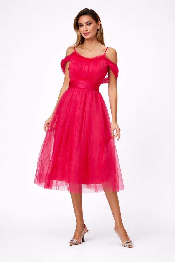 Rochie Queeny Fucsia