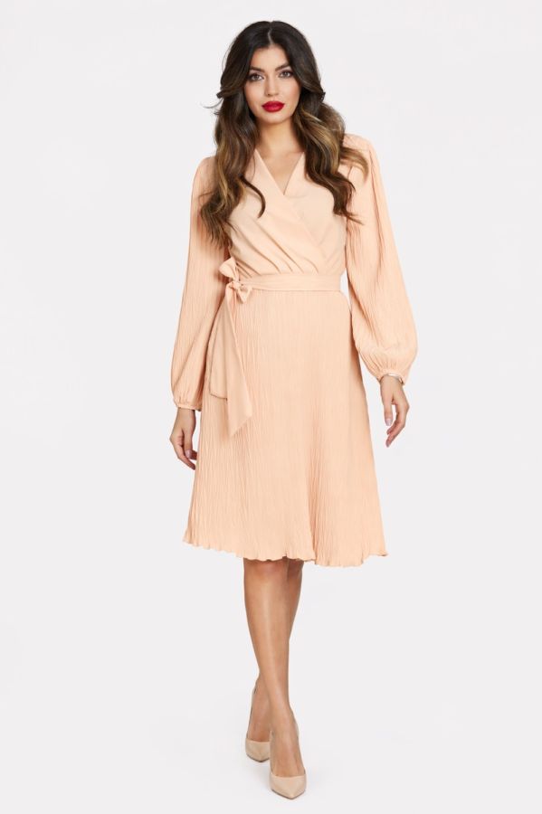 Rochie Silvana Peach