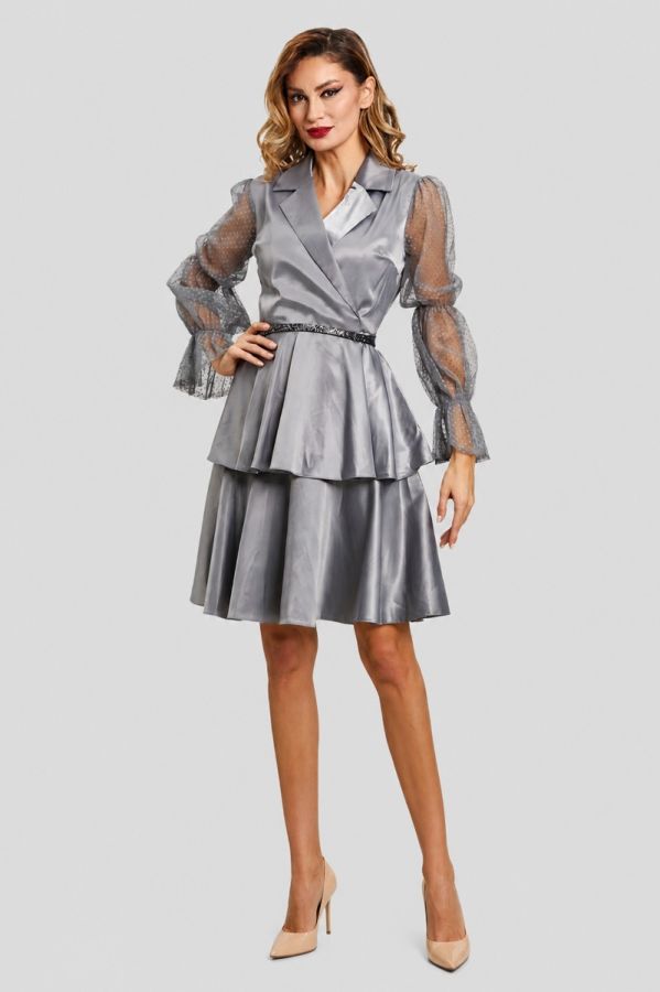 Rochie Graziella Gri