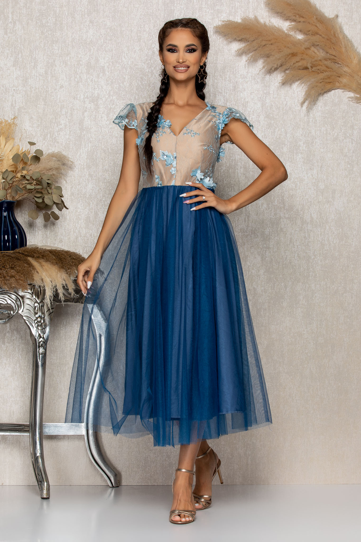 Rochie moze blaire albastra