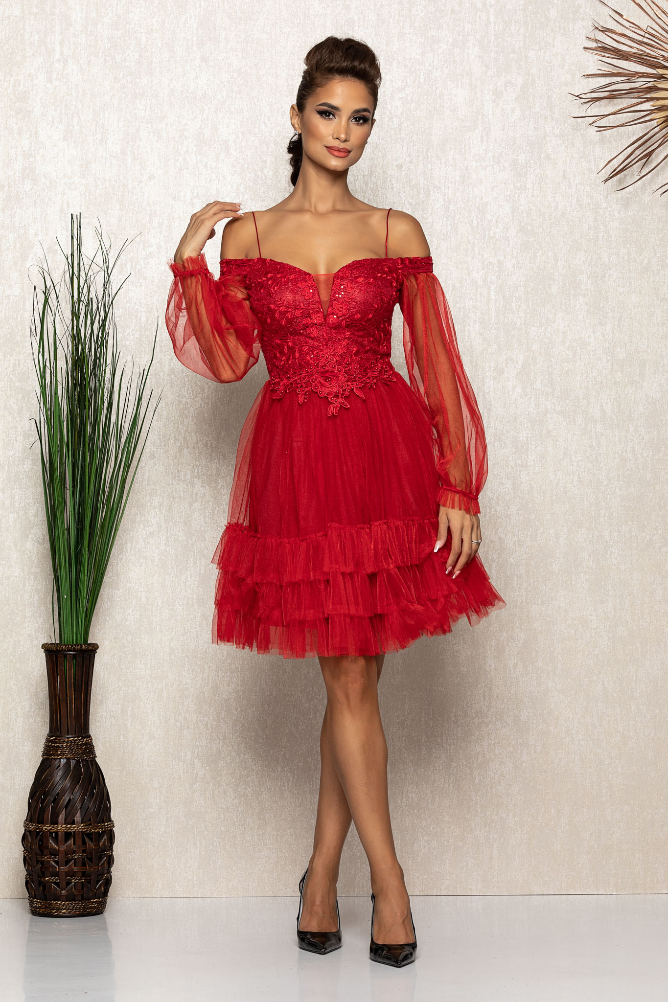 Rochie emanuelle rosie