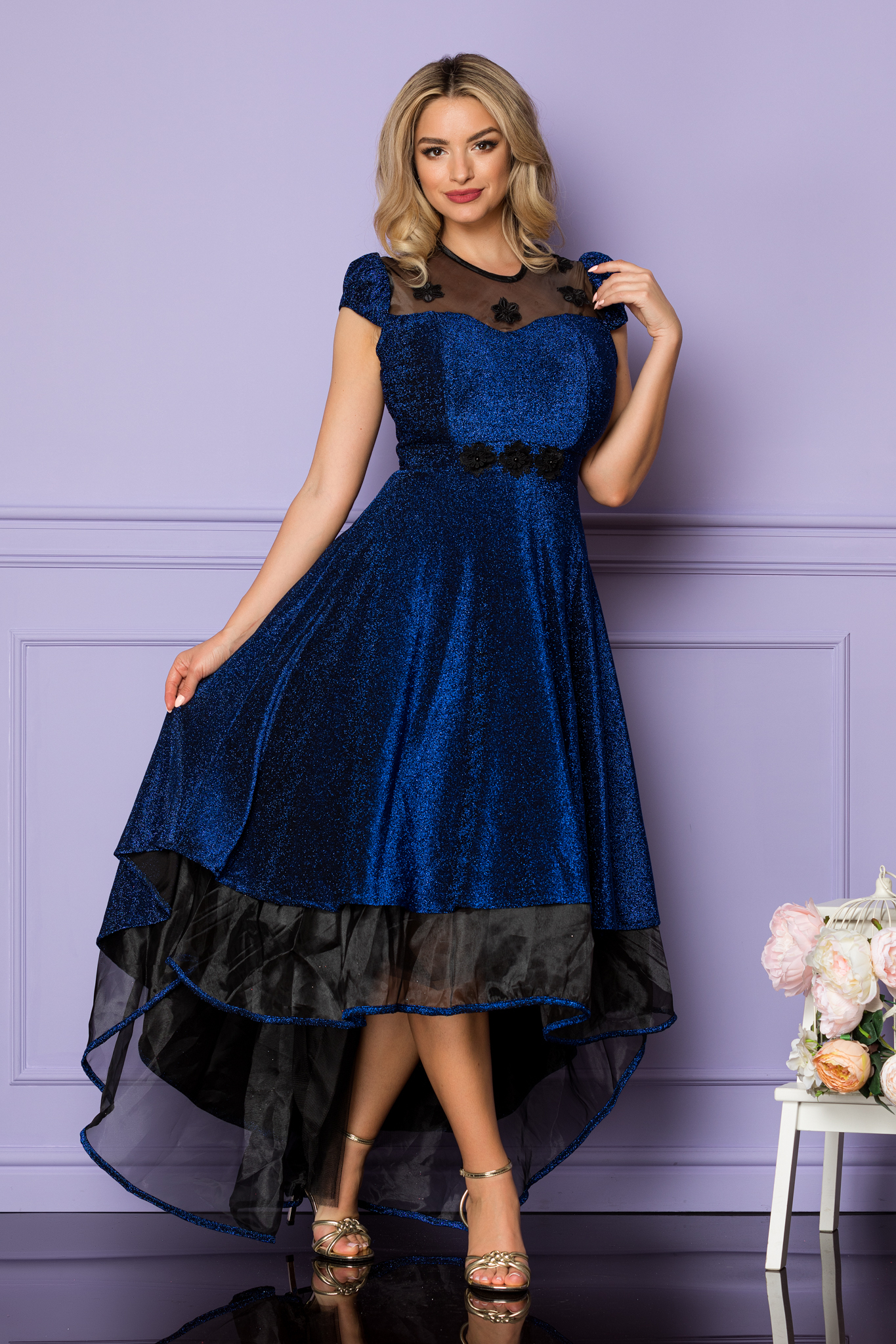 Rochie hermosa albastra