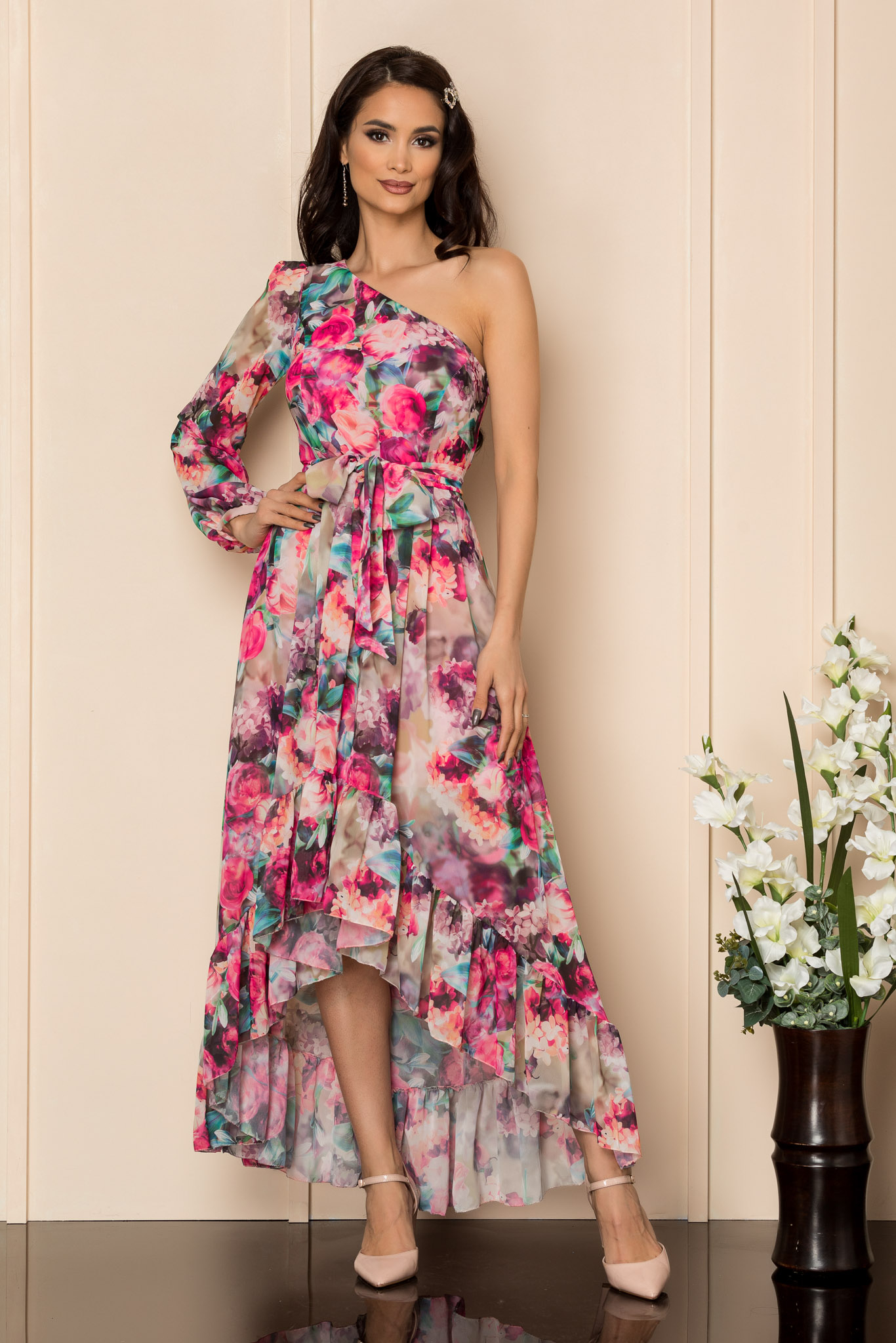 Rochie amelya ciclam