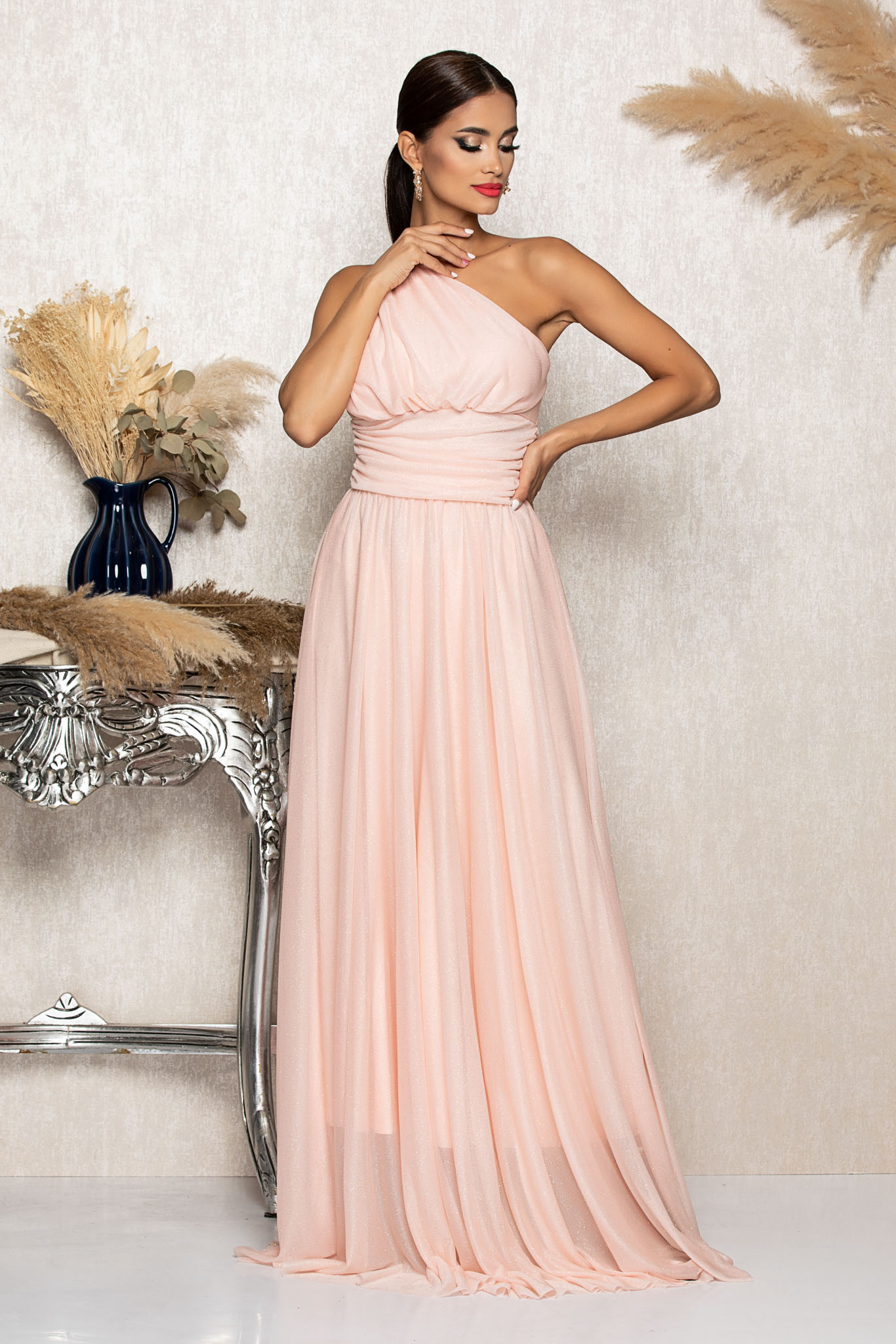 Rochie divissima peach