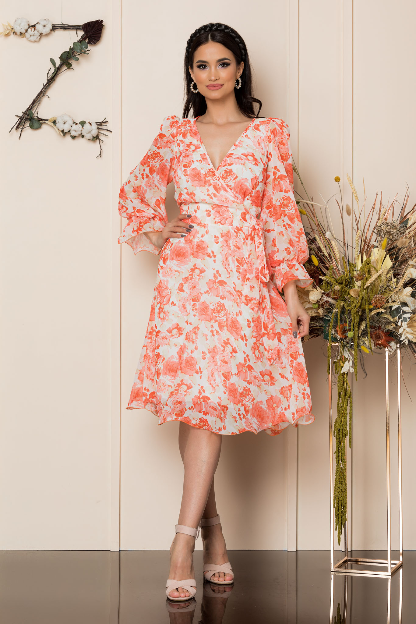 Rochie simine corai