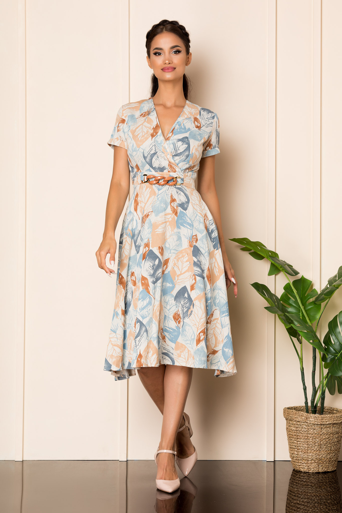 Rochie denisse bleu