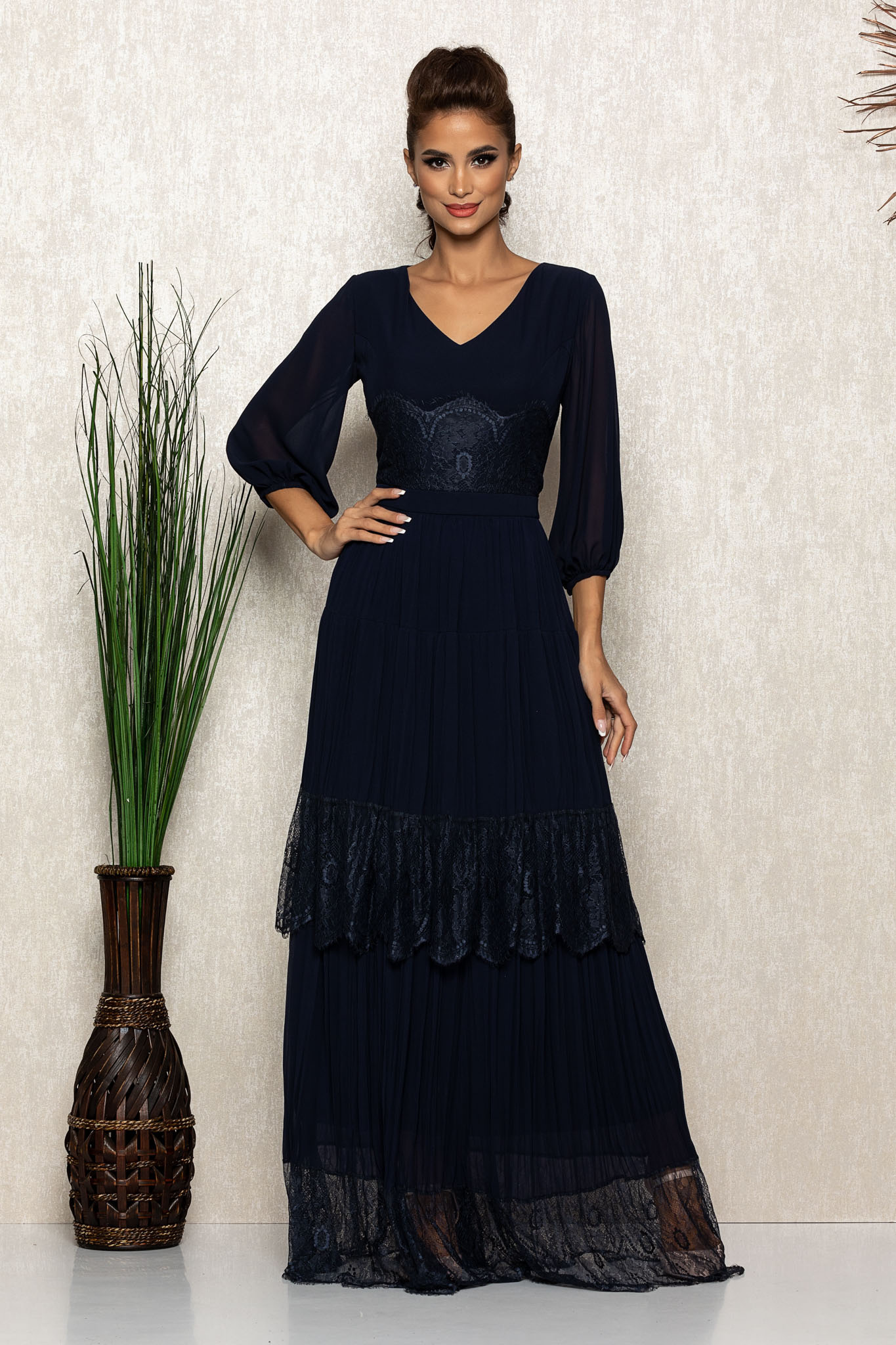 Rochie veronesse bleumarin