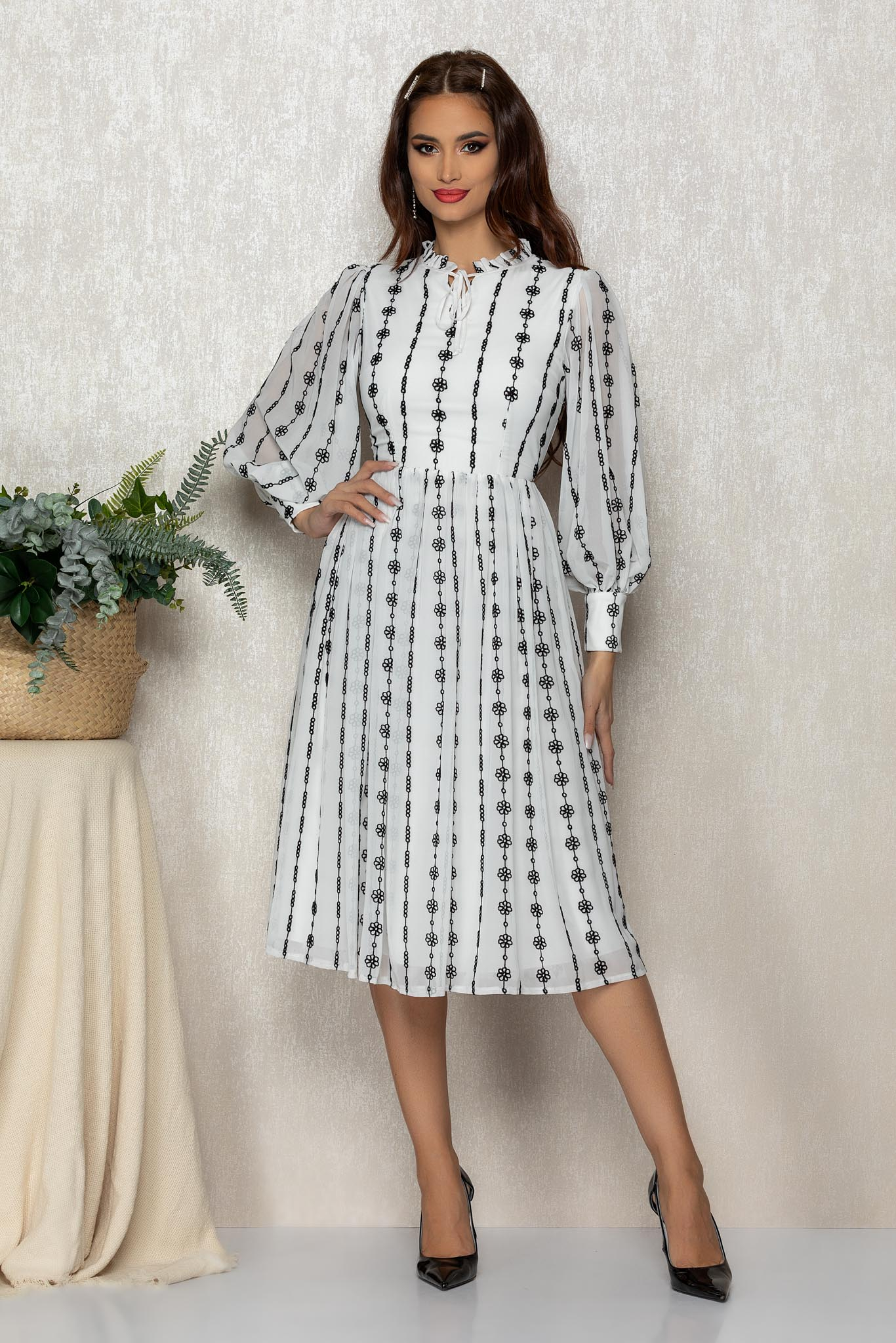 Rochie albertina alba