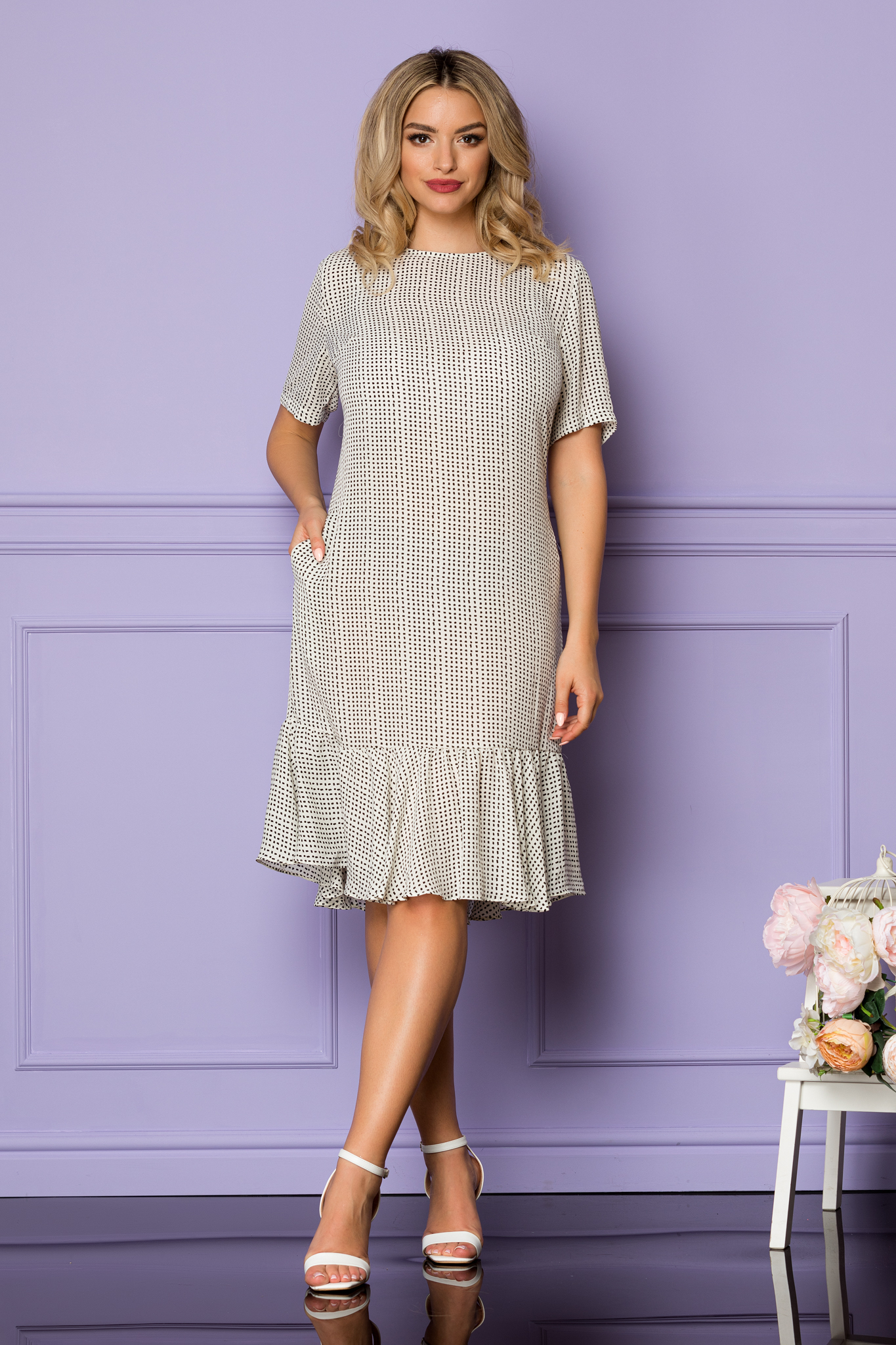 Rochie yvonna bicolora