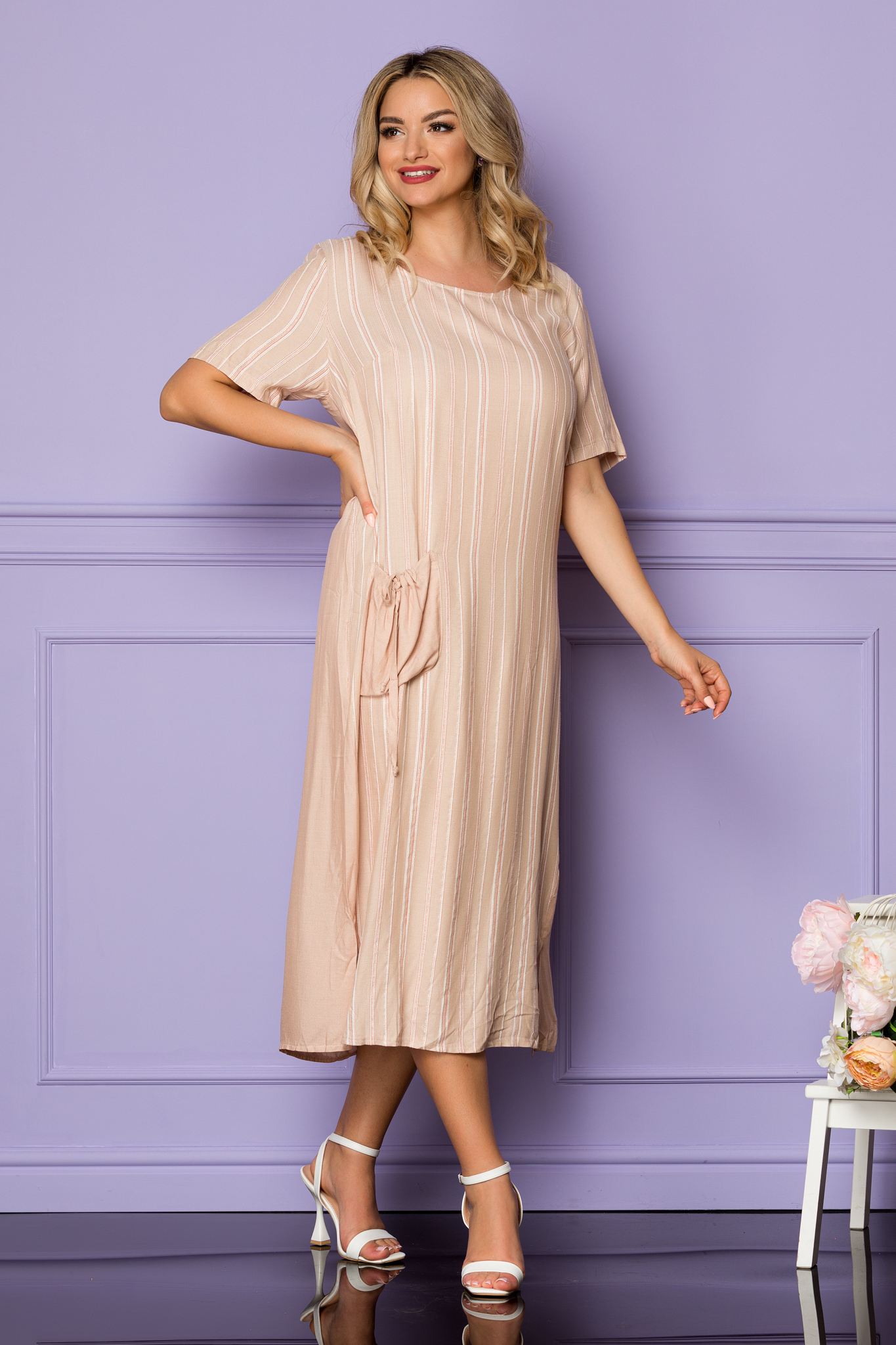 Rochie yvett nude
