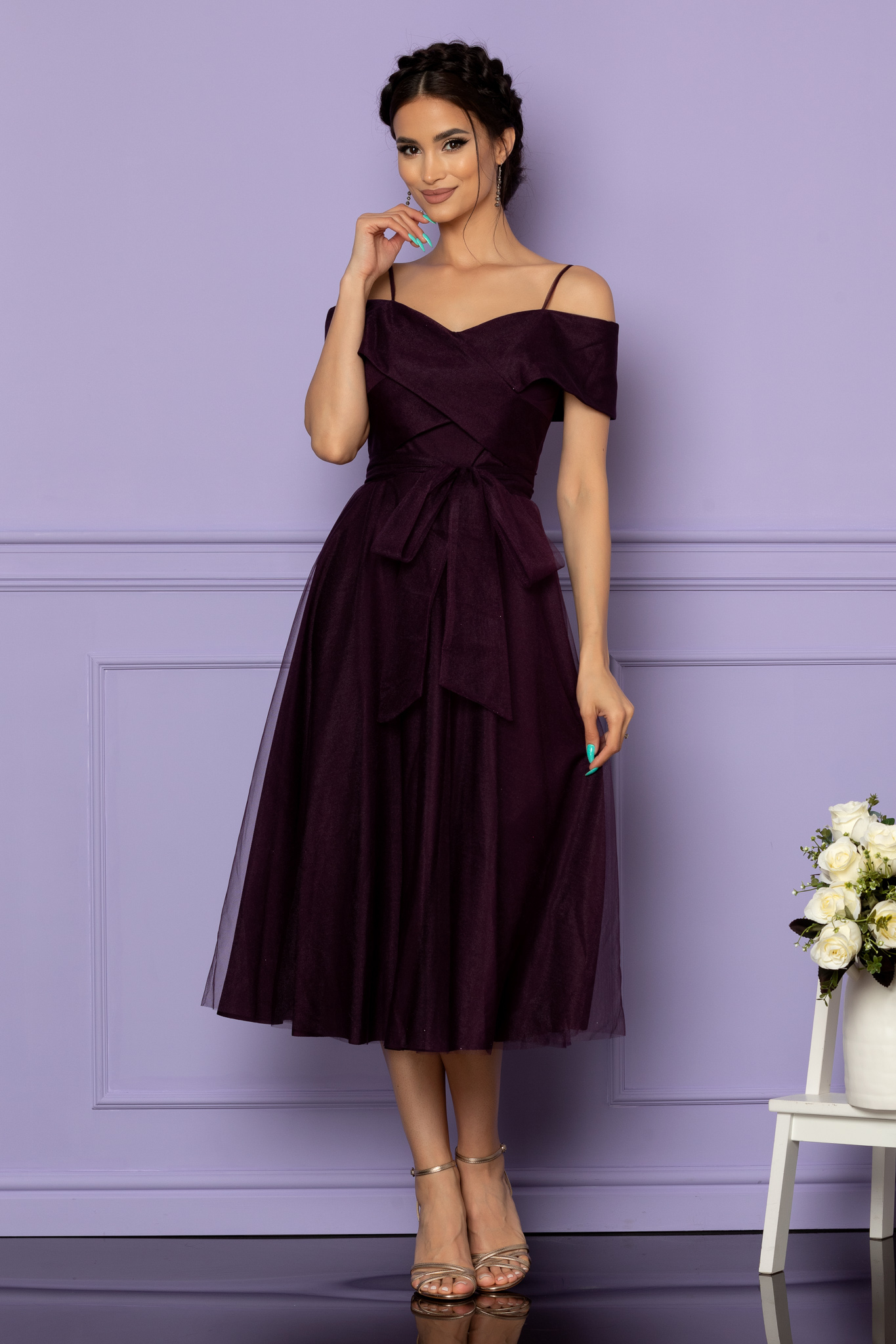 Rochie sugar violet