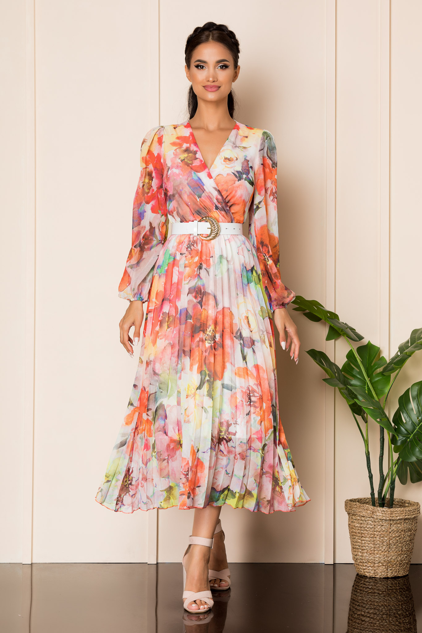 Rochie ingrid multi pastel