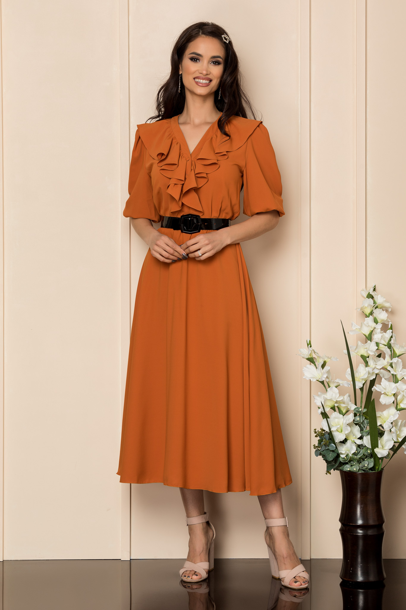 Rochie chabela caramizie