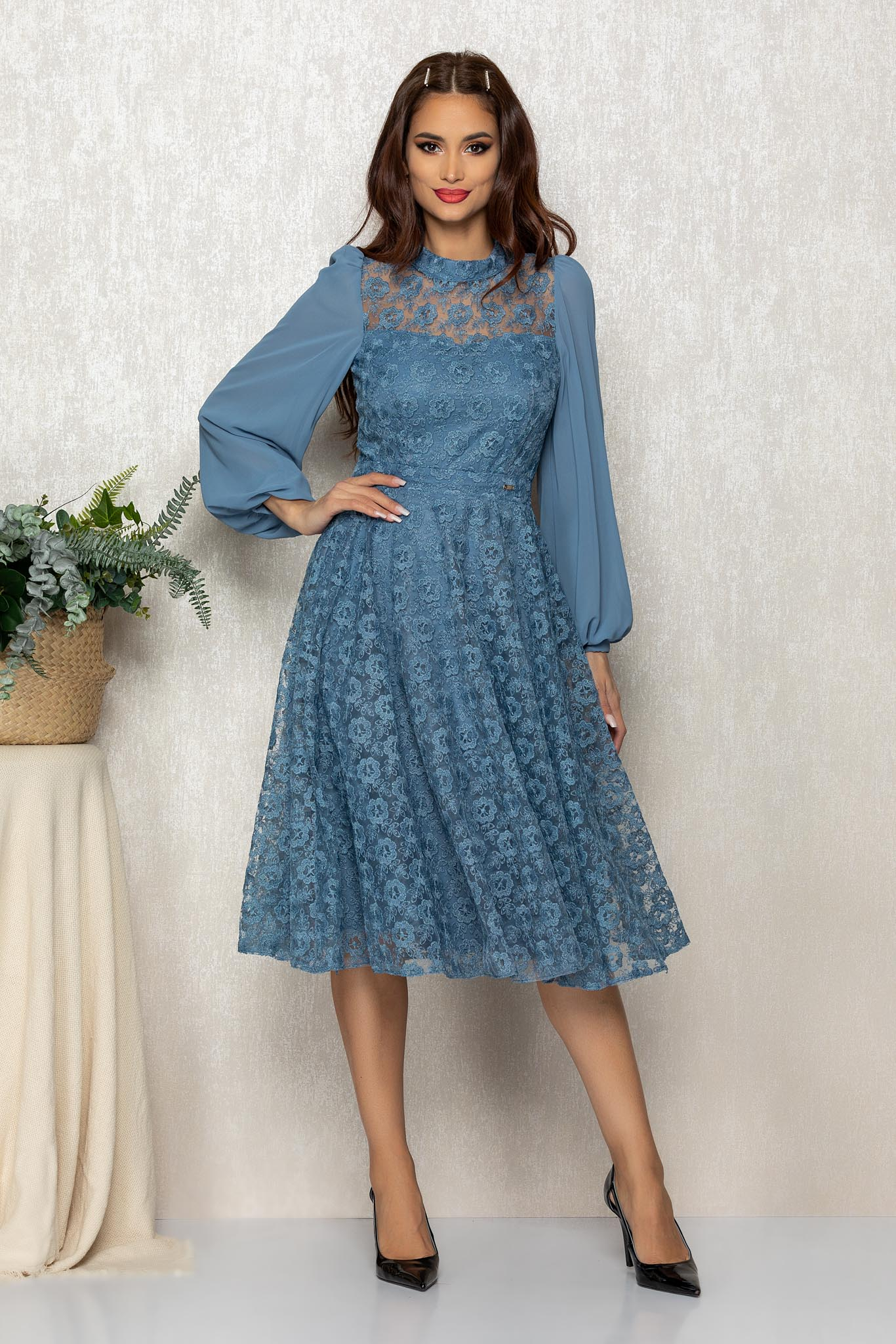 Rochie britney bleu
