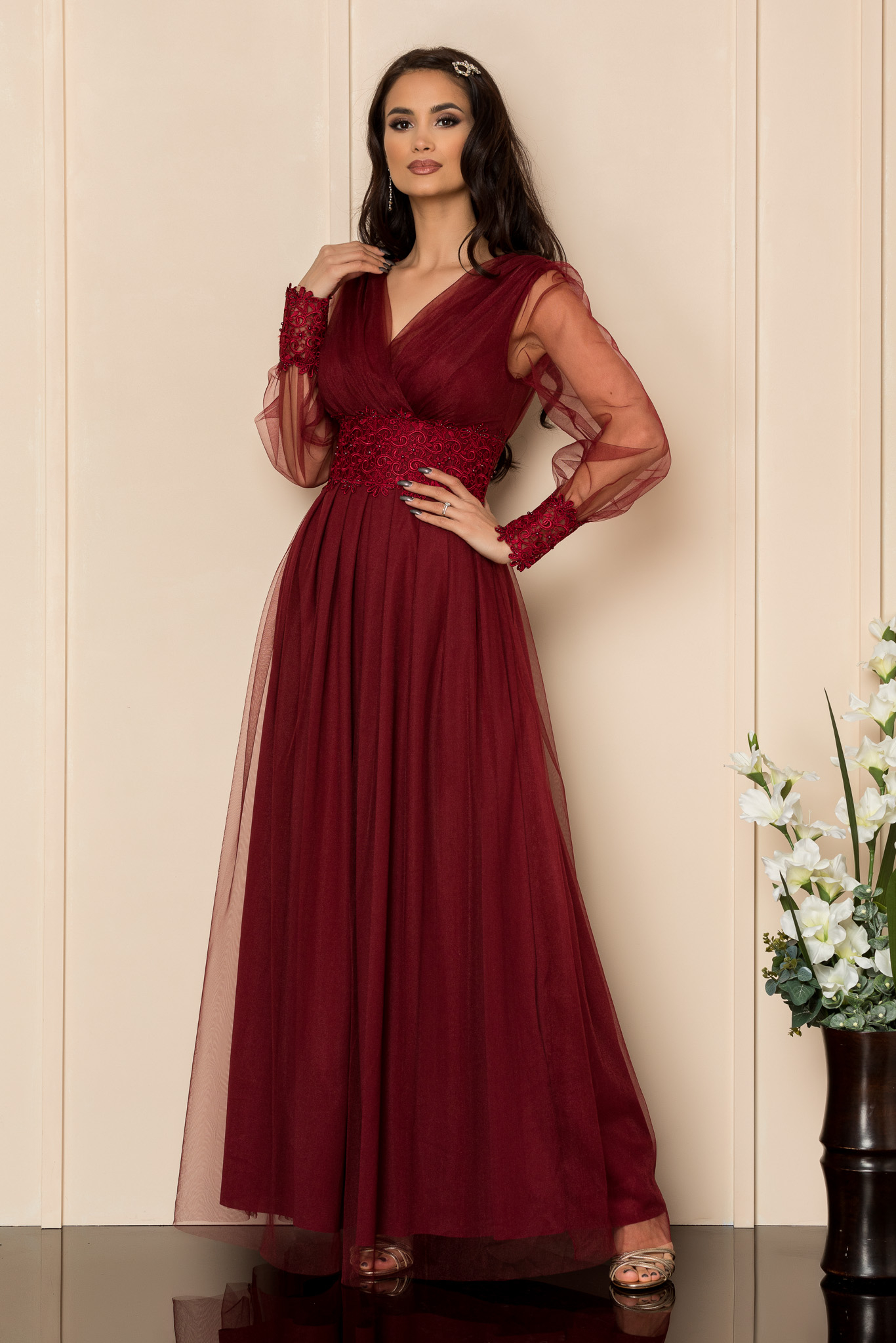 Rochie festina bordo