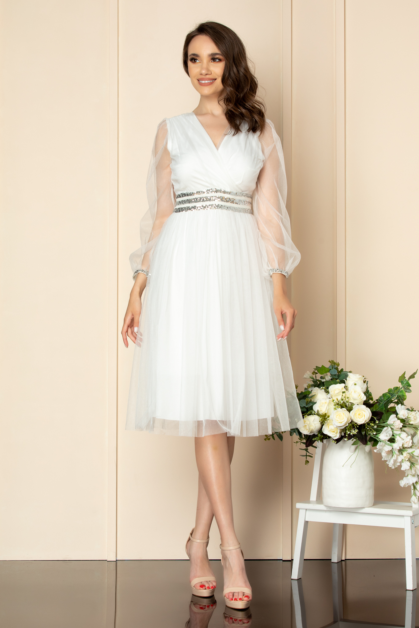 Rochie georgy alba