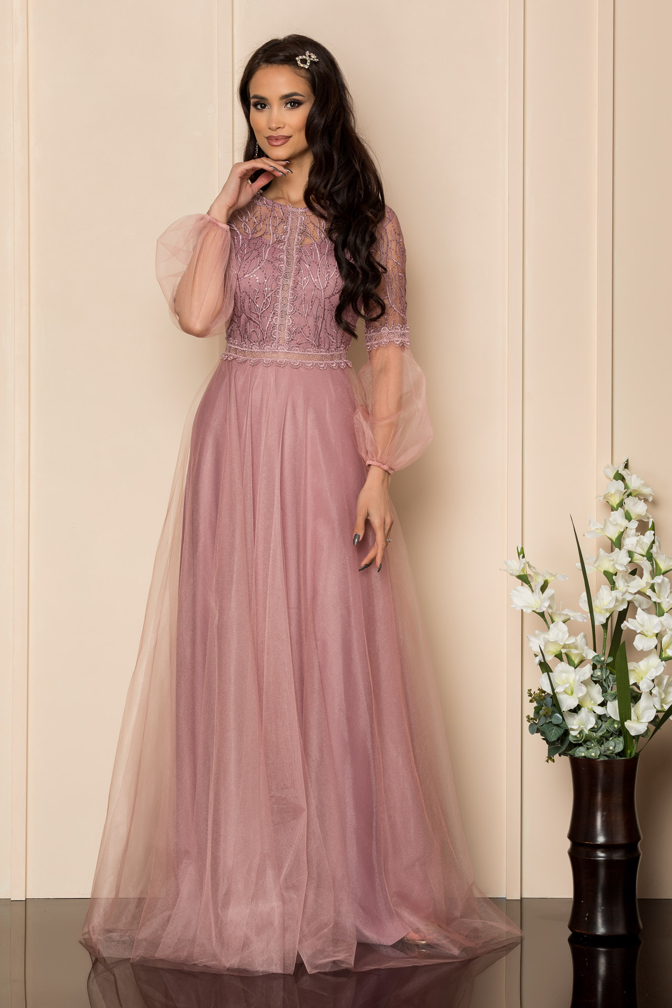 Rochie glamour lila