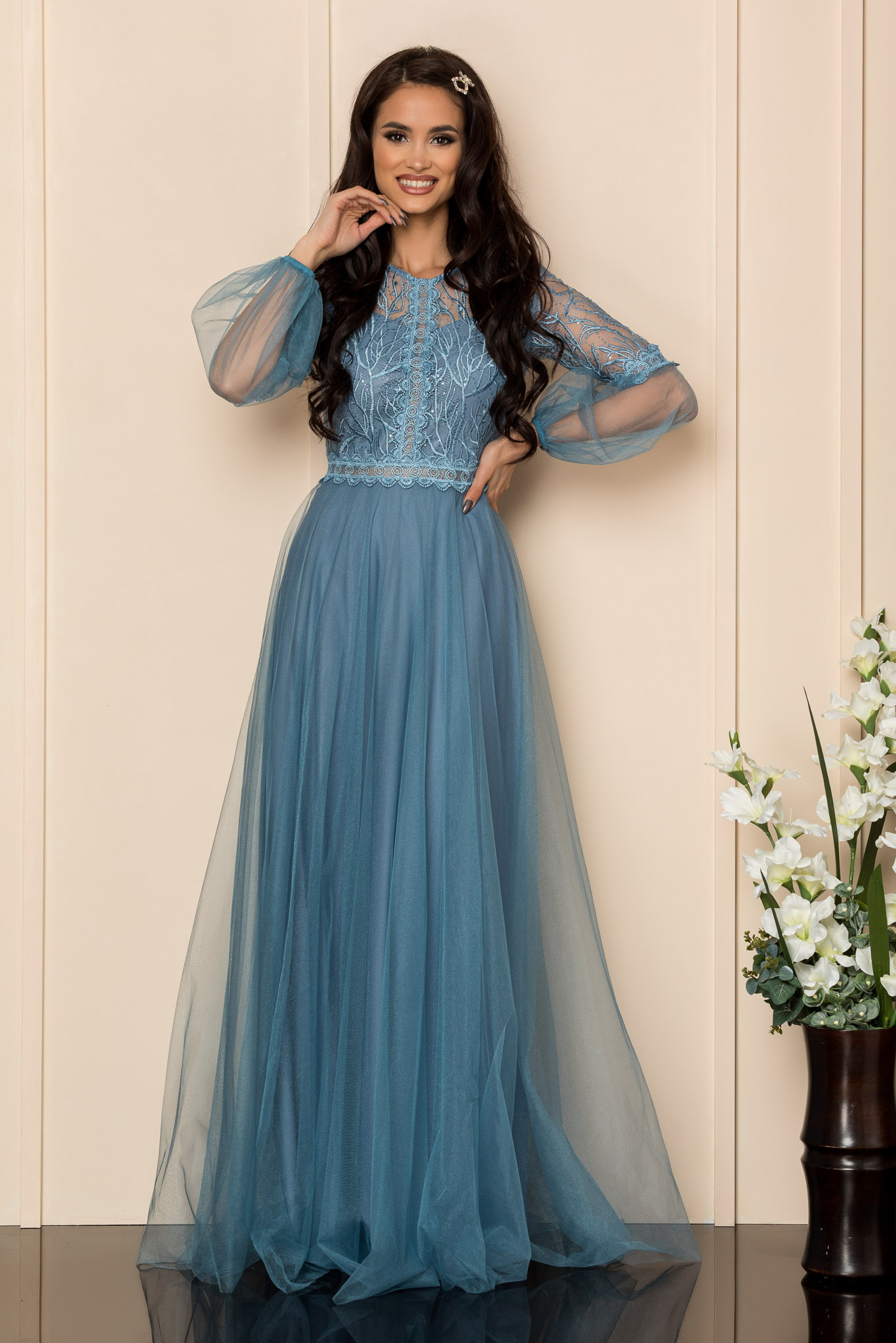 Rochie glamour bleu