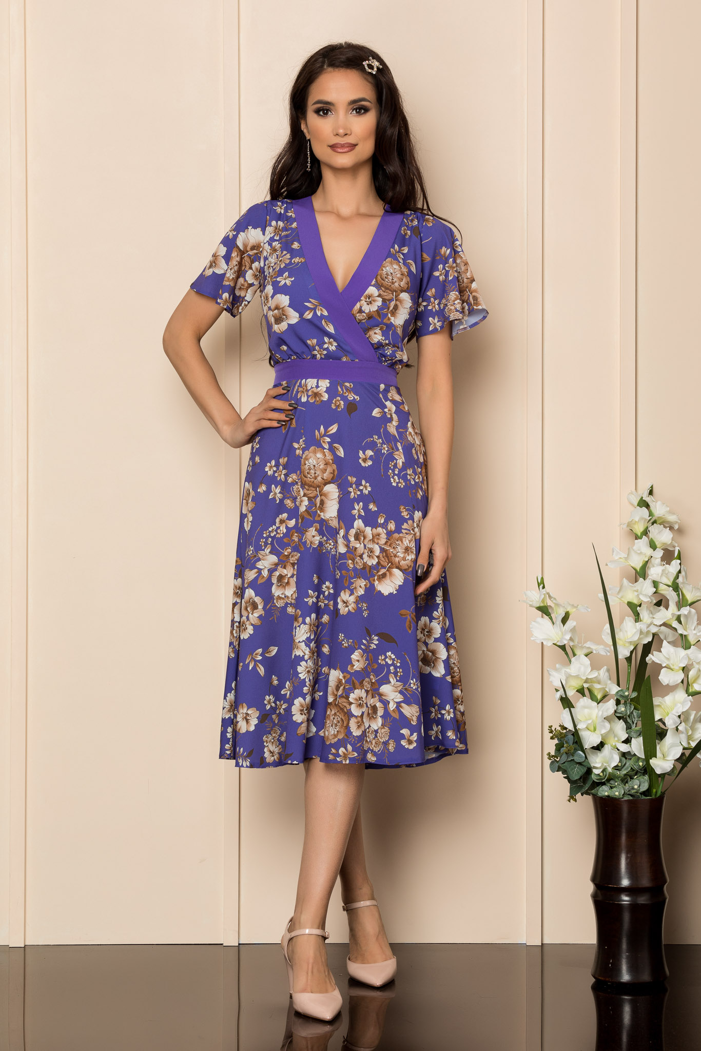 Rochie moze valeria mov