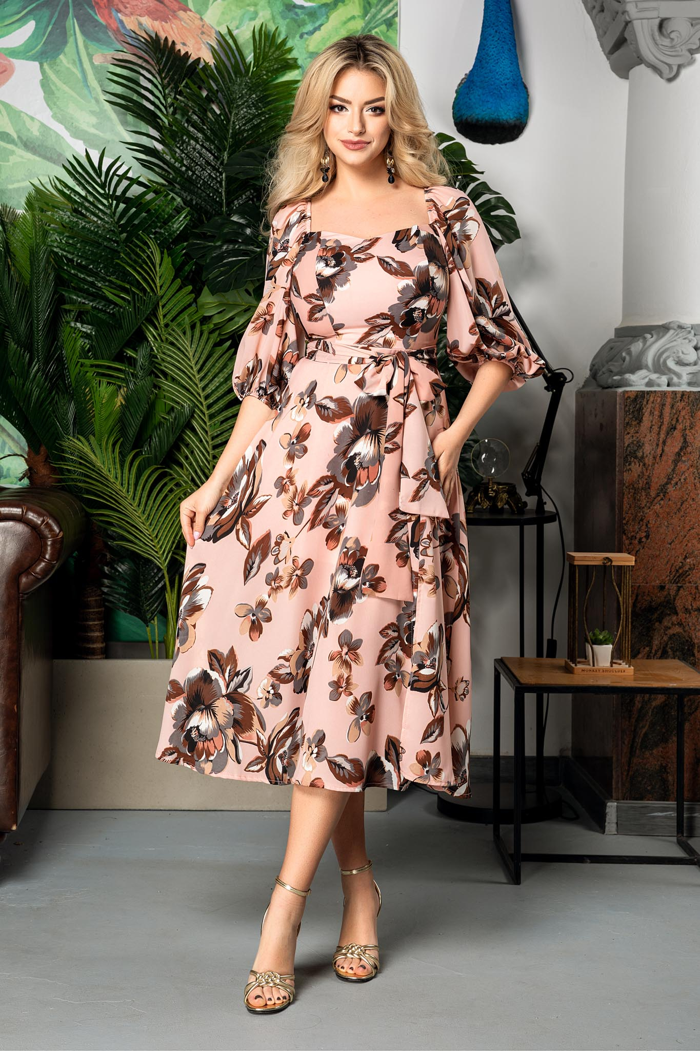 Rochie elora roz