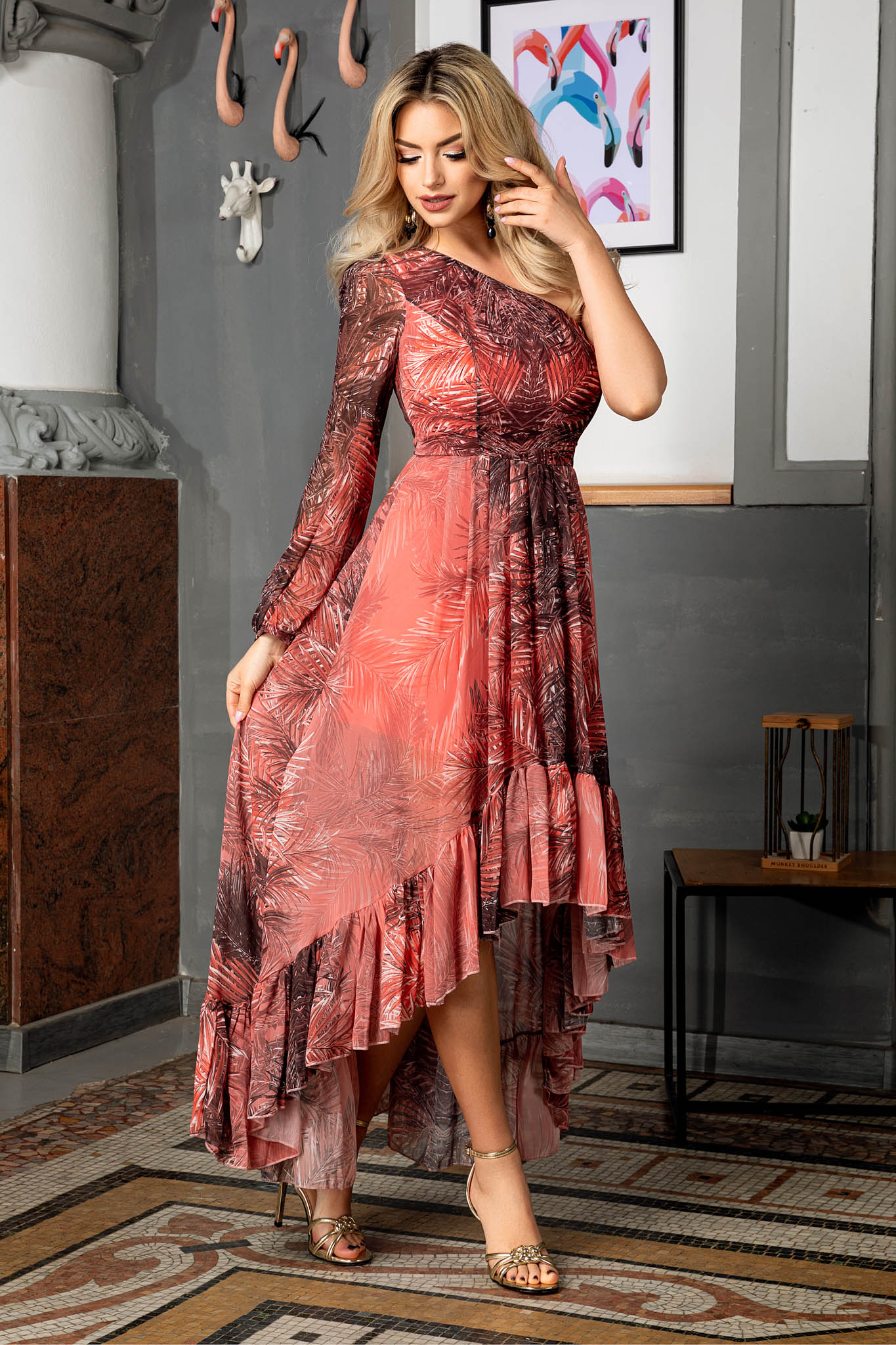 Rochie amelya corai