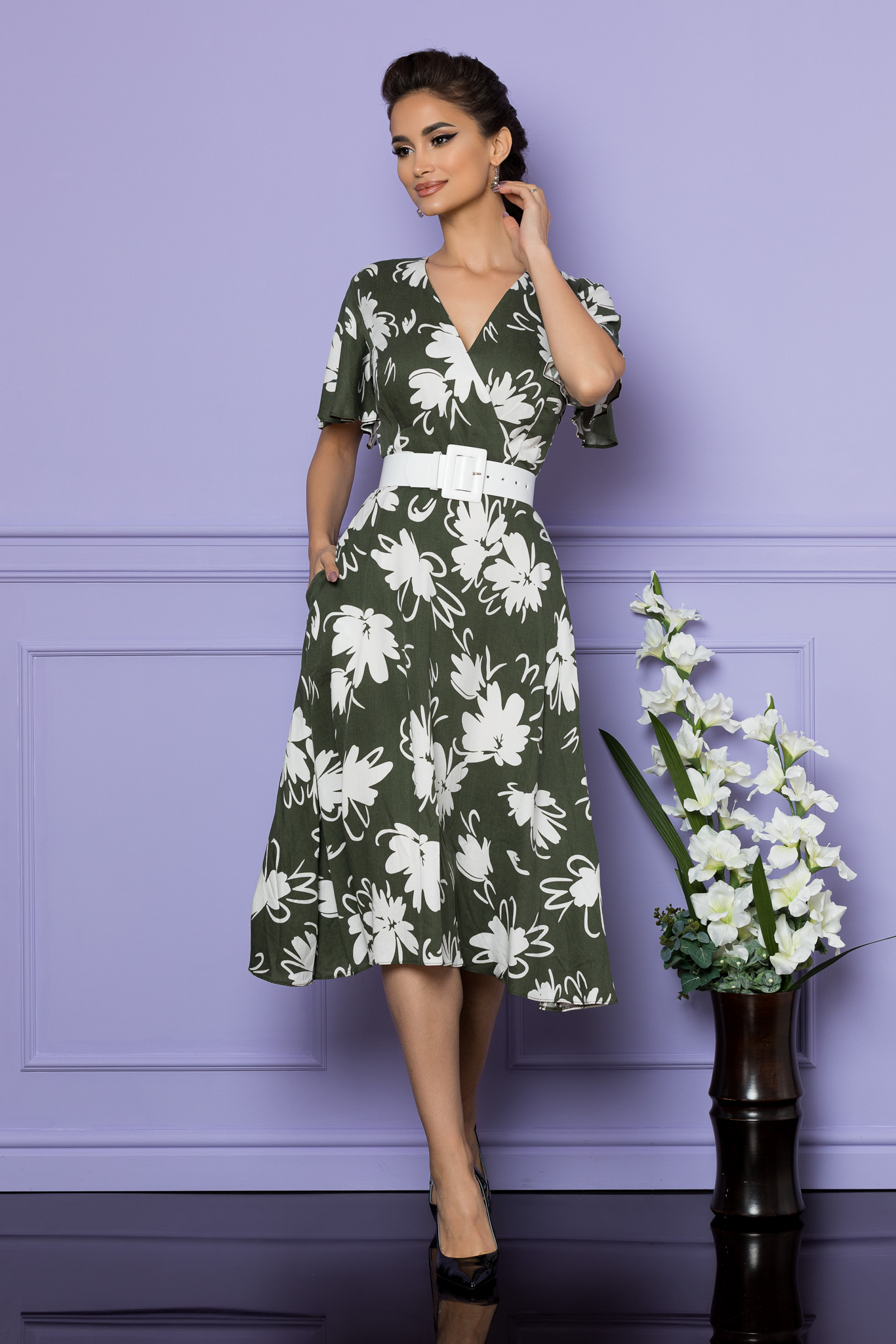 Rochie paulina vernil
