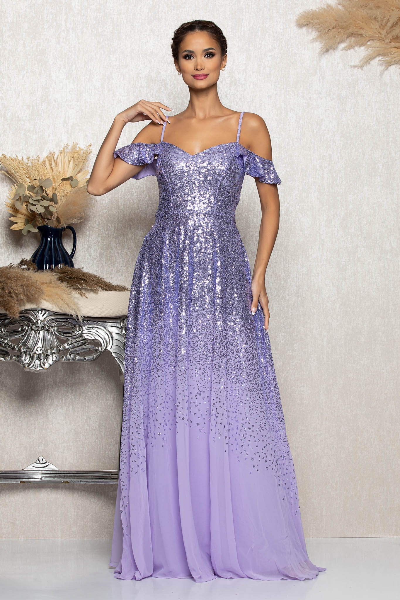Rochie feeria lila