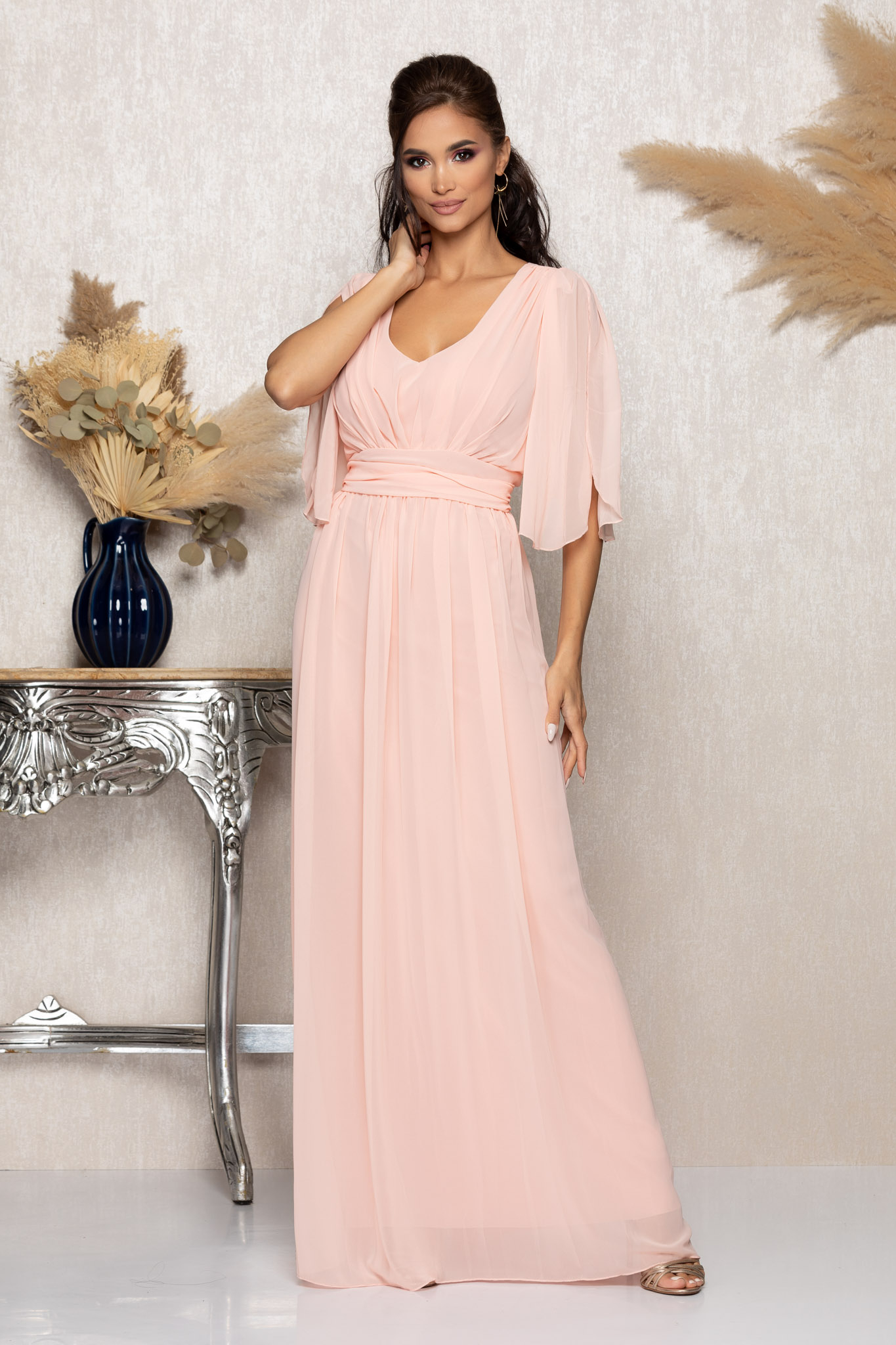 Rochie izabella peach