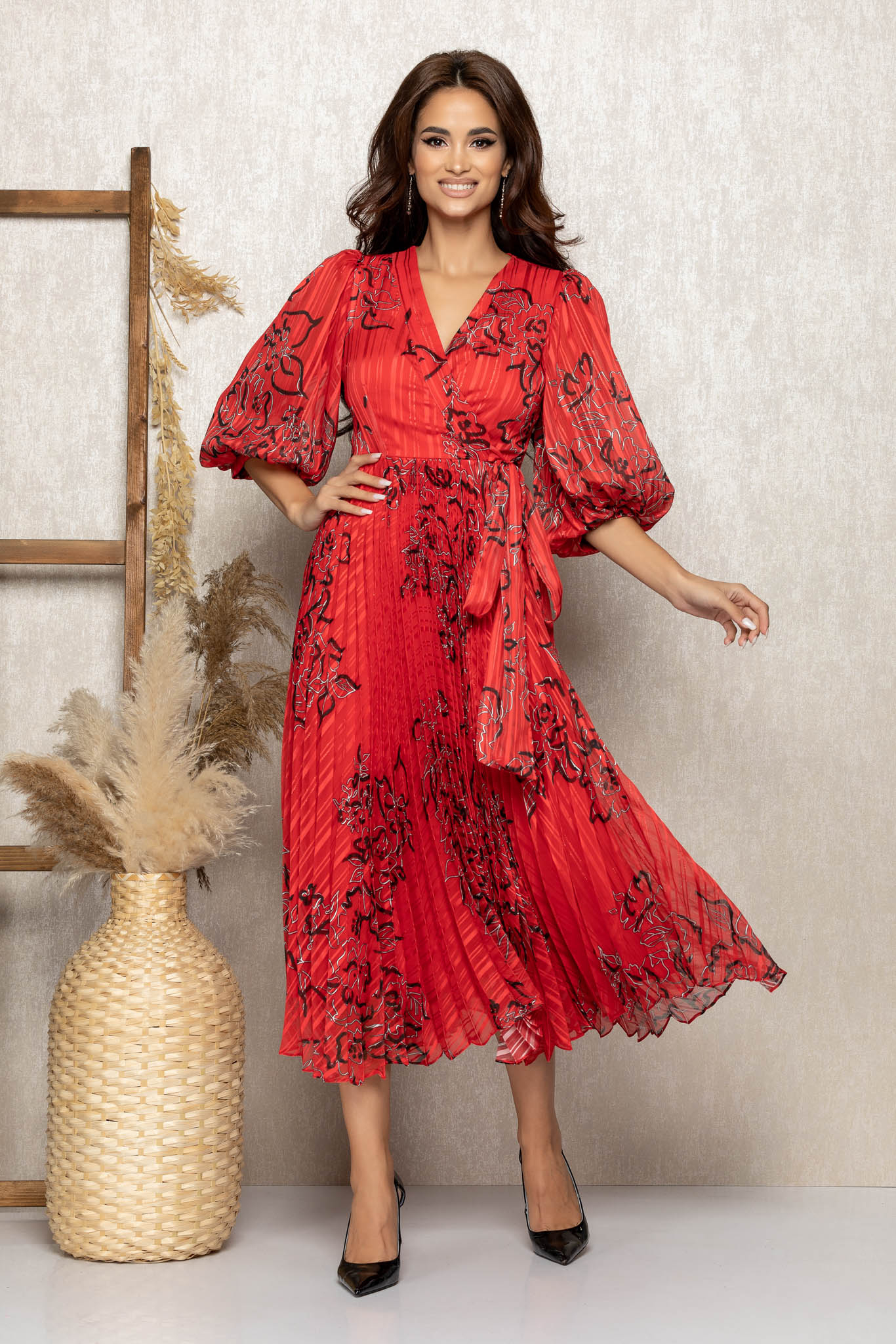 Rochie yessenia rosie